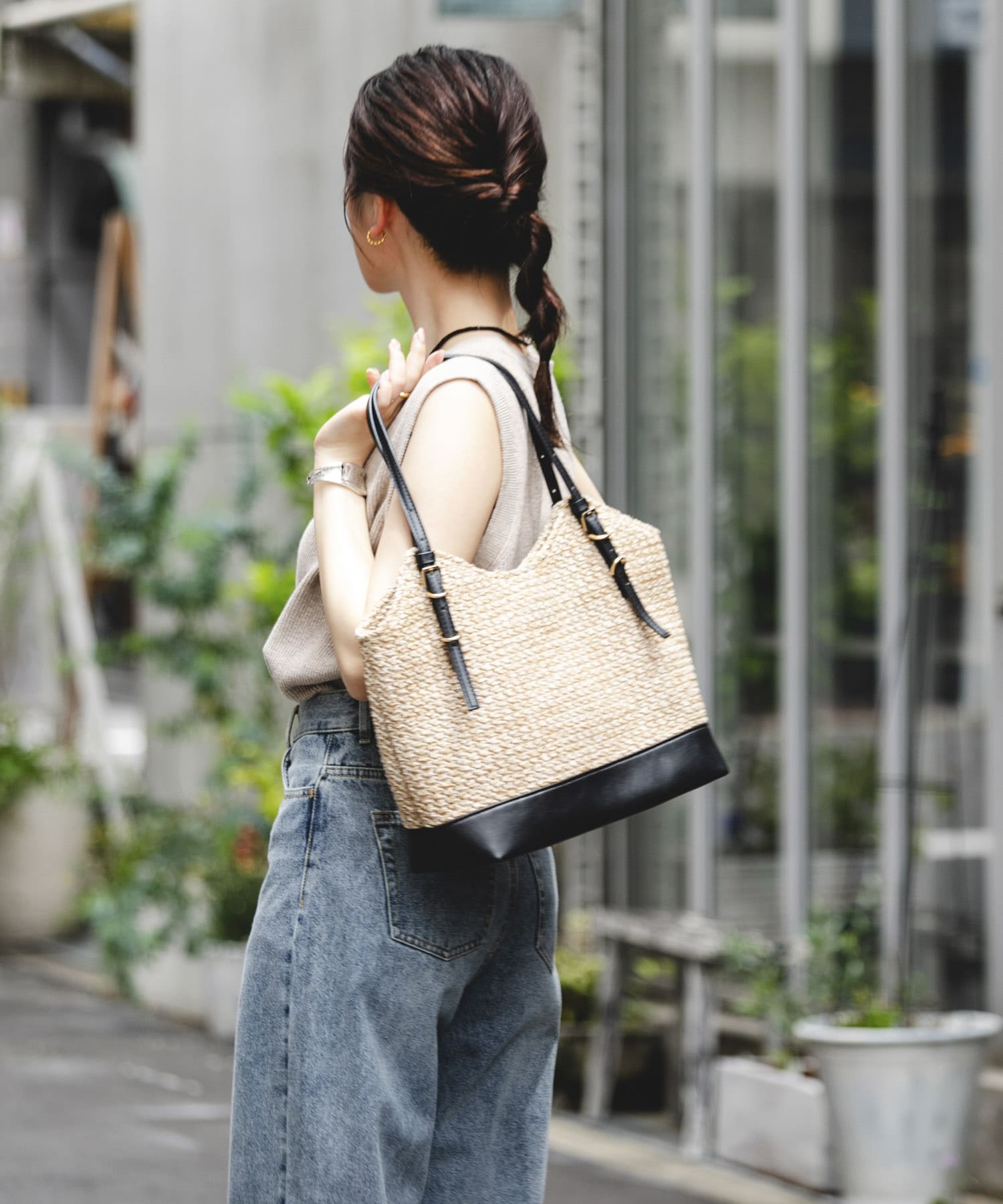 雑材』メッシュトートバッグ(One BEGxBLK): バッグ｜URBAN RESEARCH