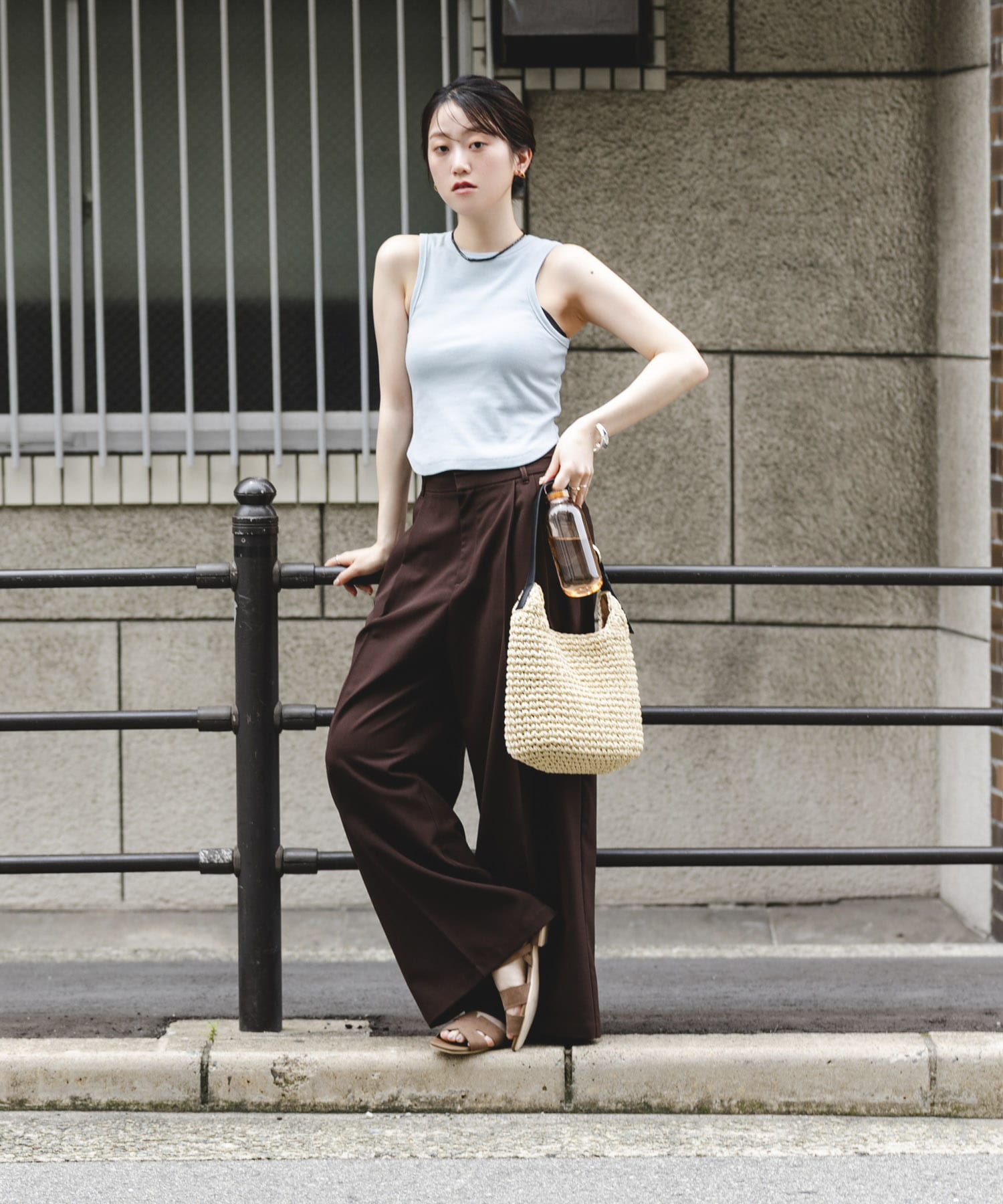 プチワンハンドルペーパートート NATURAL One