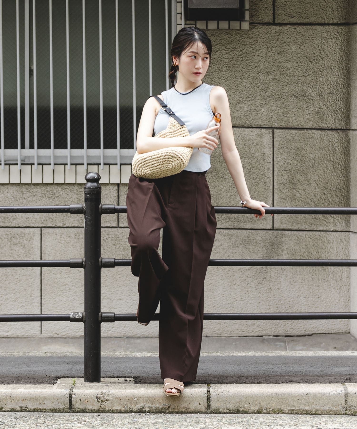 プチワンハンドルペーパートート NATURAL One