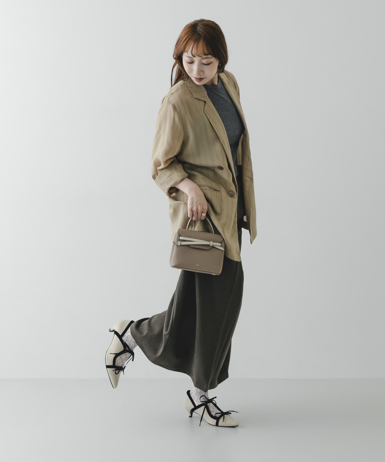 『MADE IN JAPAN』 4センチダブルリボンパンプス OFF 22.5