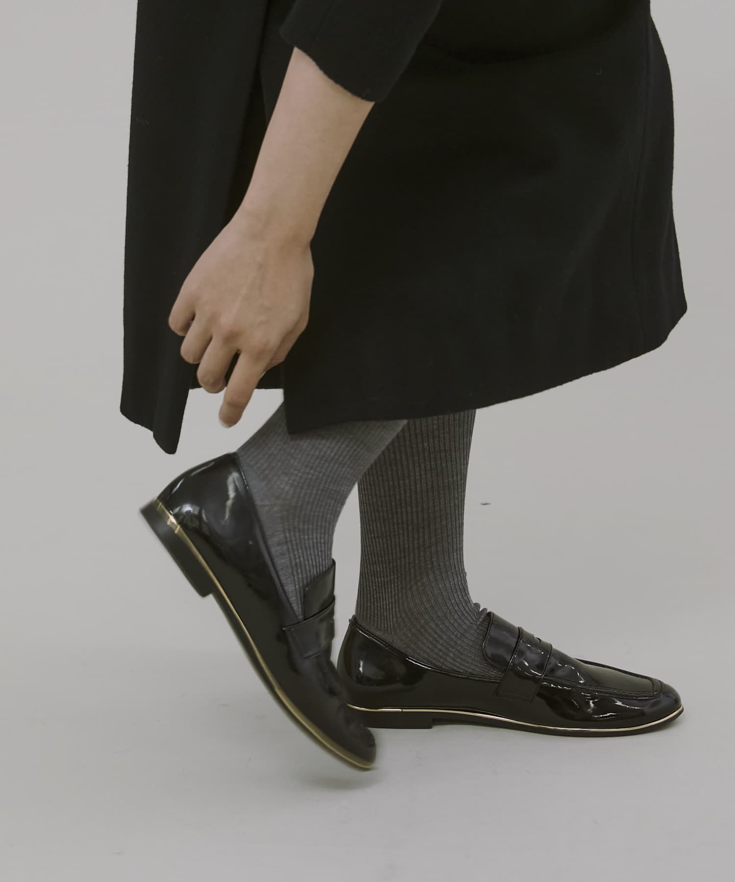 『WEB限定』『MADE IN JAPAN』 ゴールドピースローファー