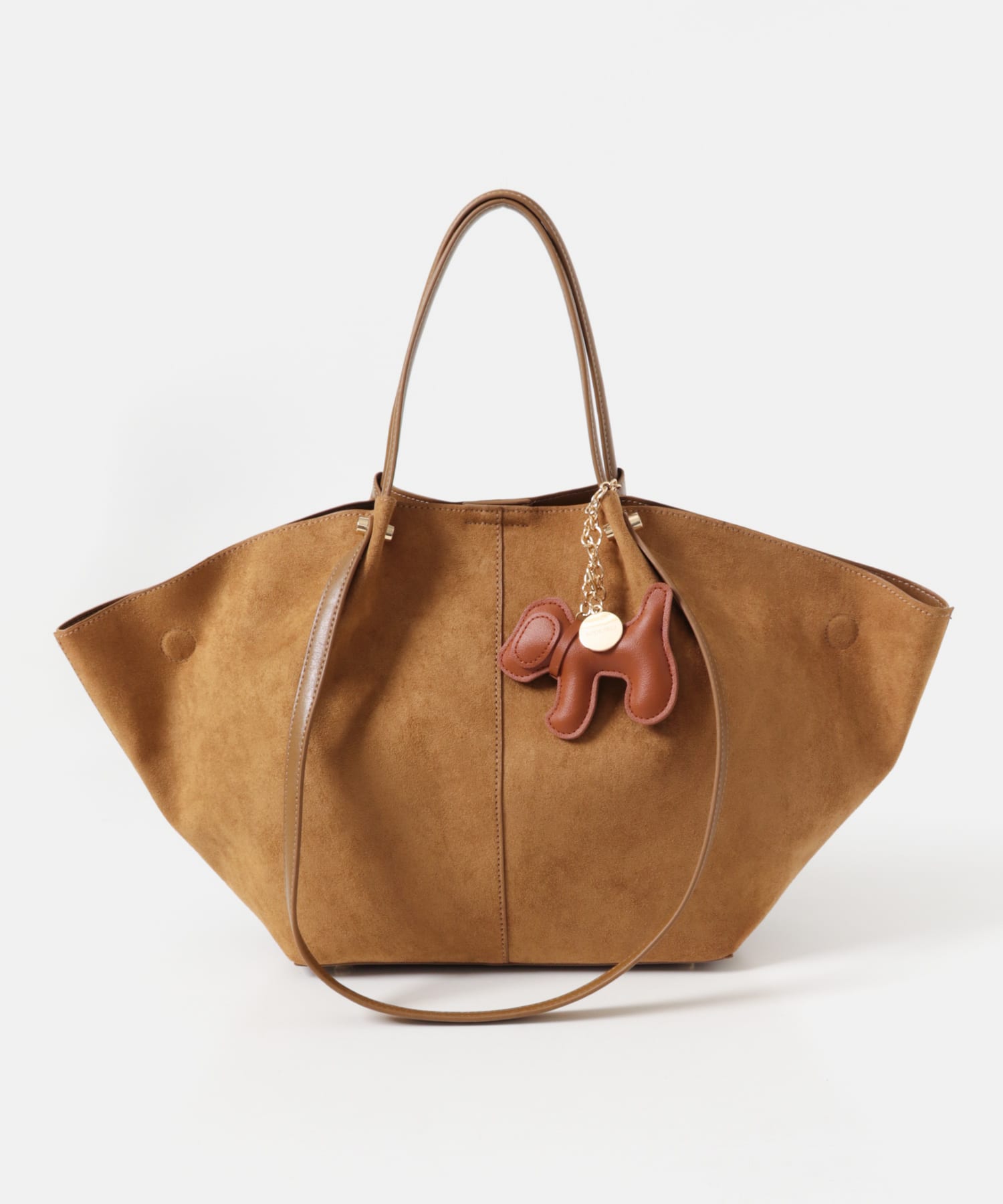チャームセット2WAYトートバッグ CAMEL One