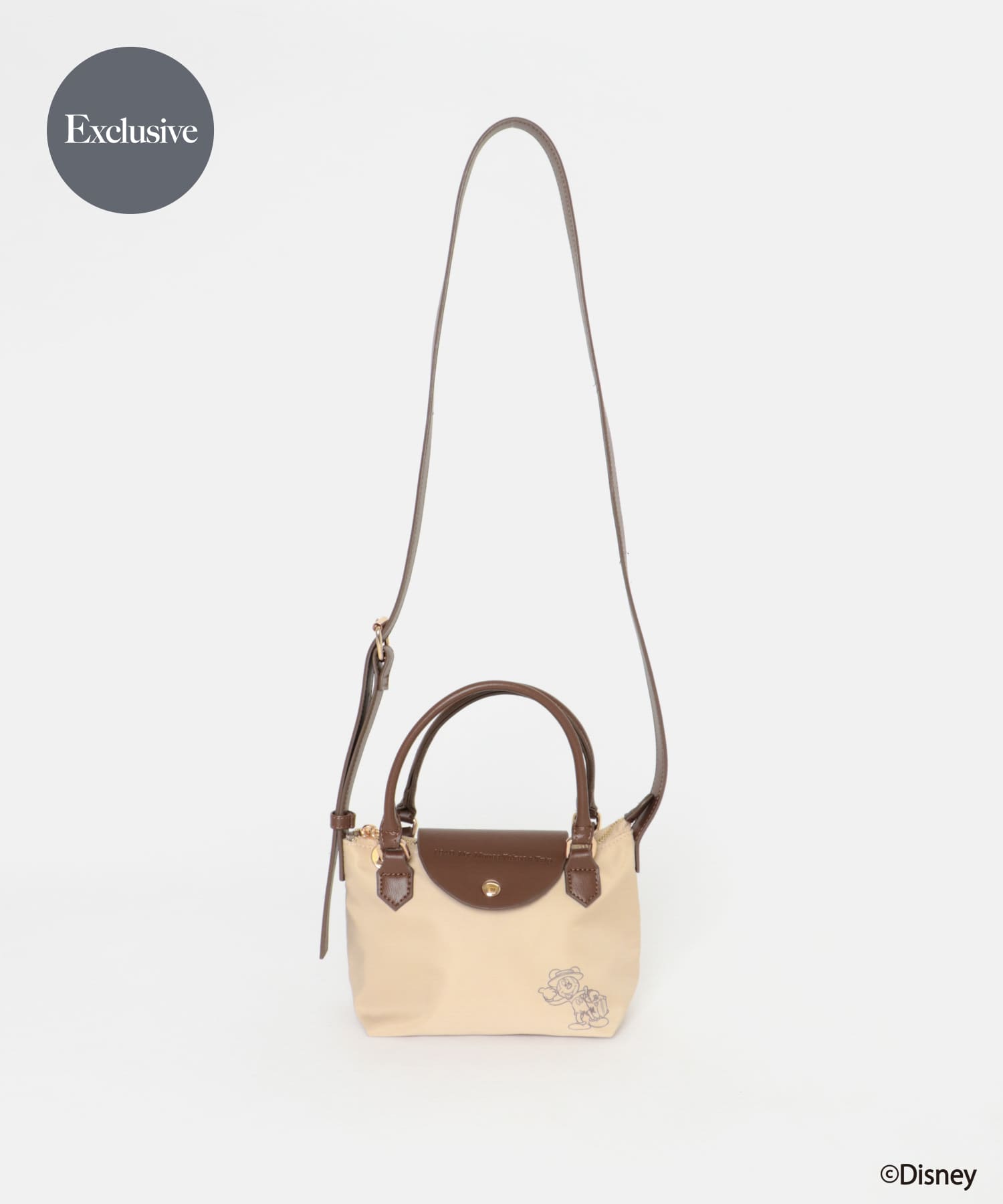 別注/Disney/ミニショルダーバッグ BEIGE One