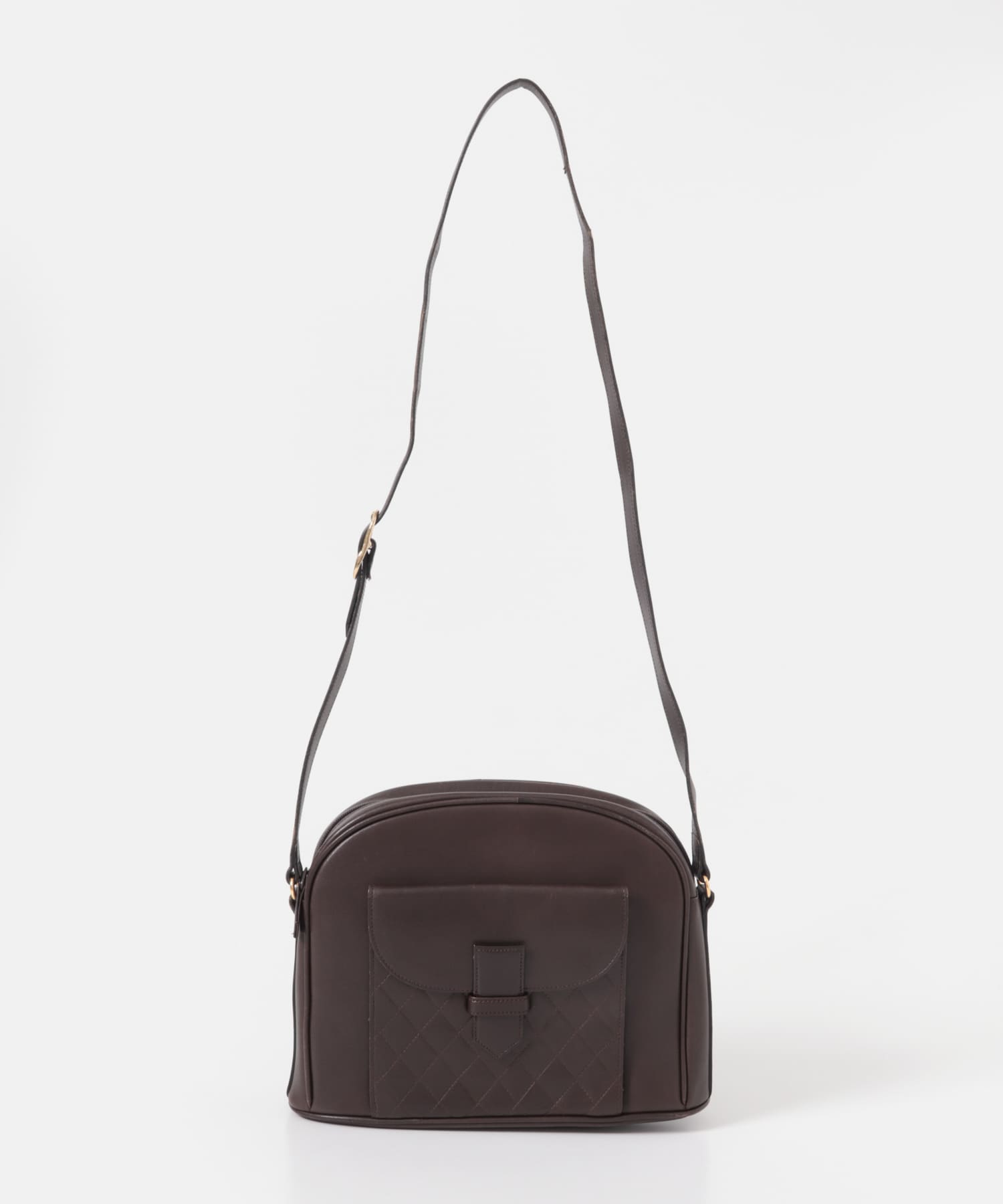 VINTAGE　YVESAINTLAURENT90s内側ロゴレザーハンドバッグ
