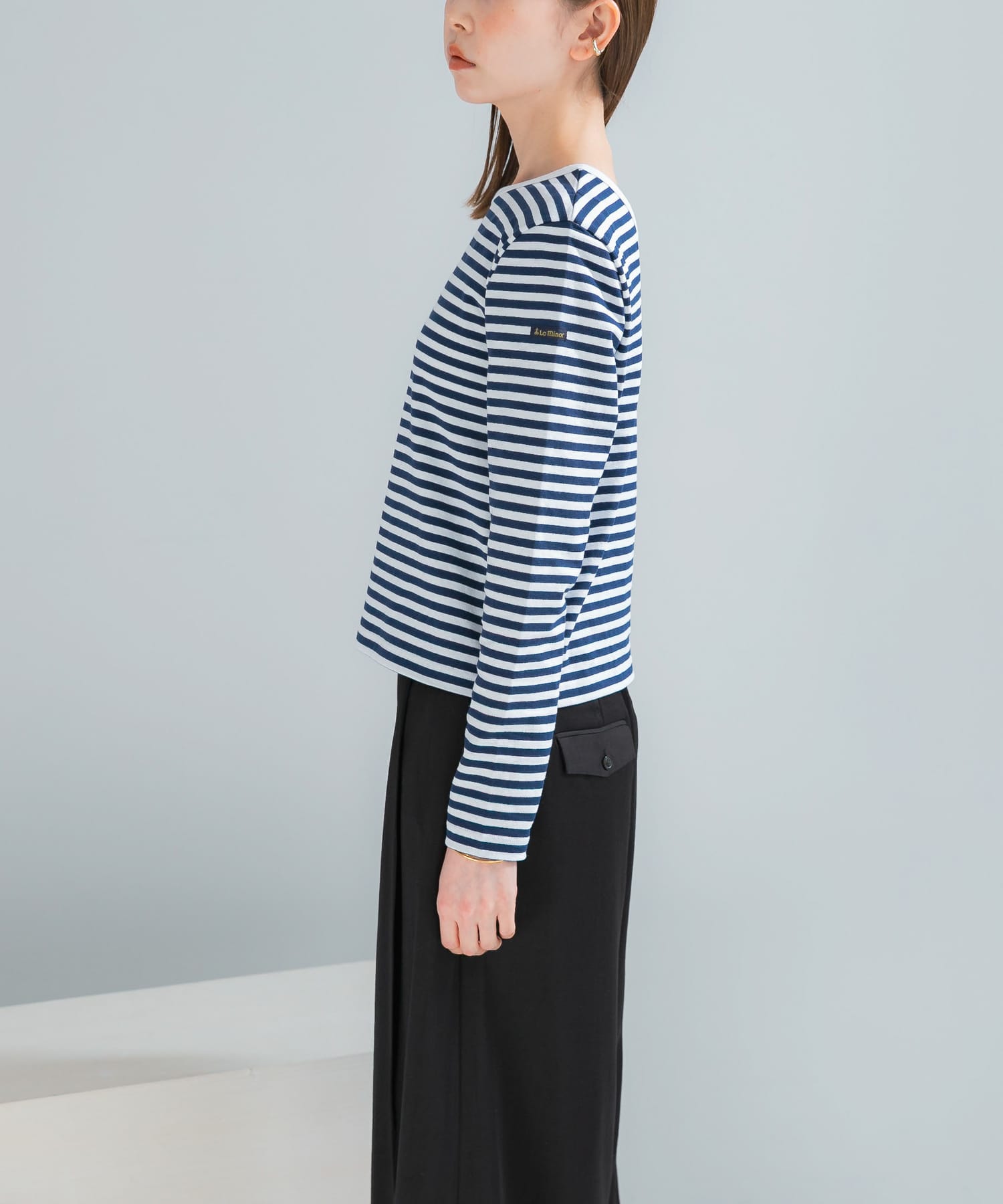 LE MINOR MADEMOISELLE(Free ECRU BLACK): トップス｜URBAN RESEARCH