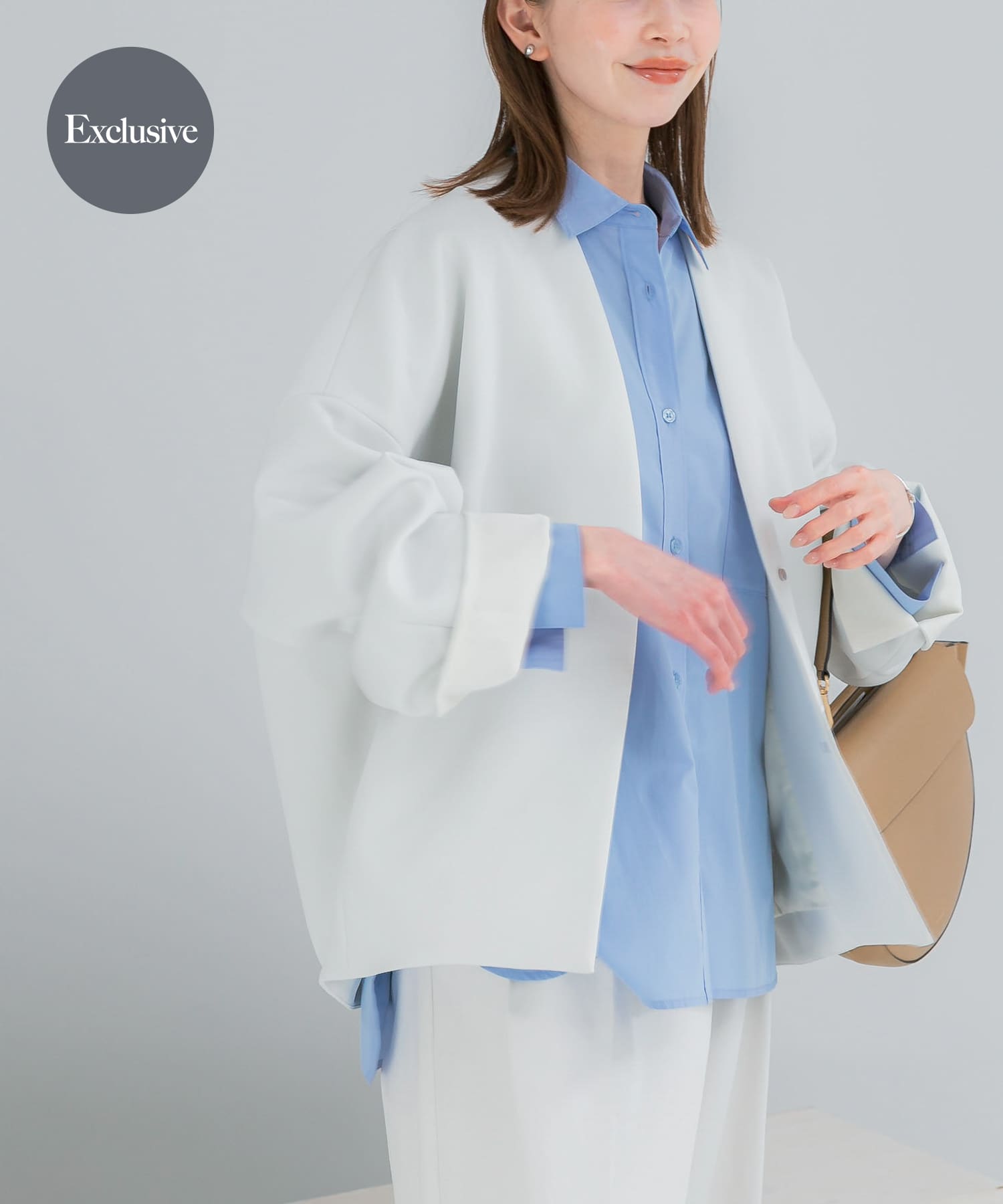 『一部別注カラー』ELENDEEK　FORM SHORT COAT