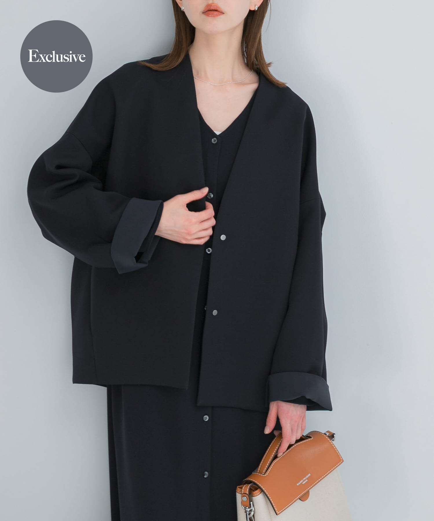 『一部別注カラー』ELENDEEK　FORM SHORT COAT