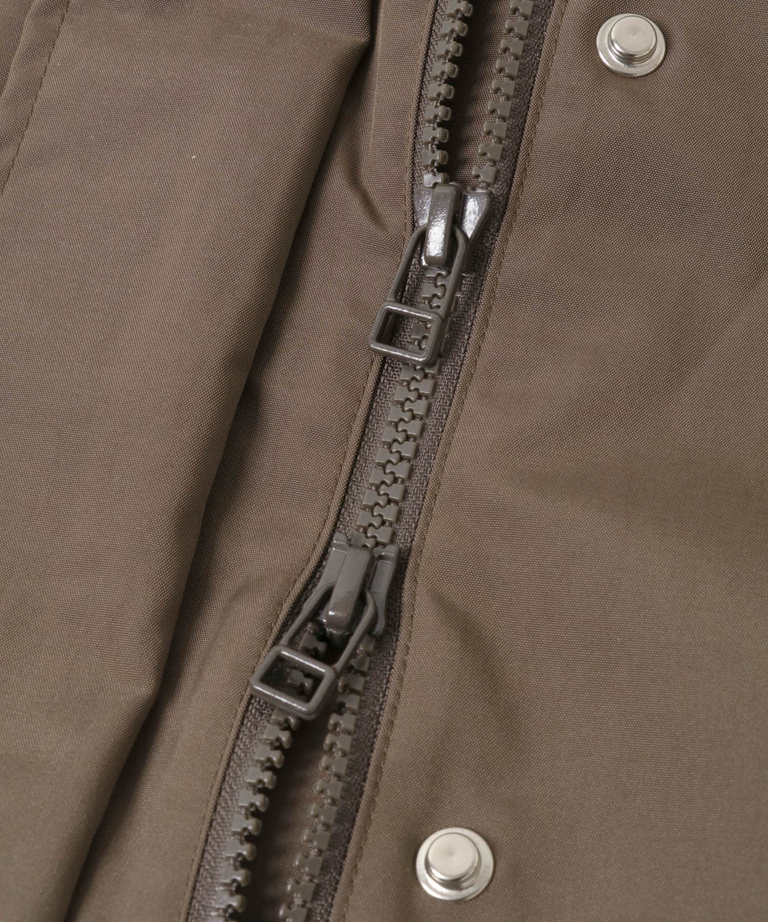 ELENDEEK　DRAWSTRING MOUNTAIN PARKA BRN Free