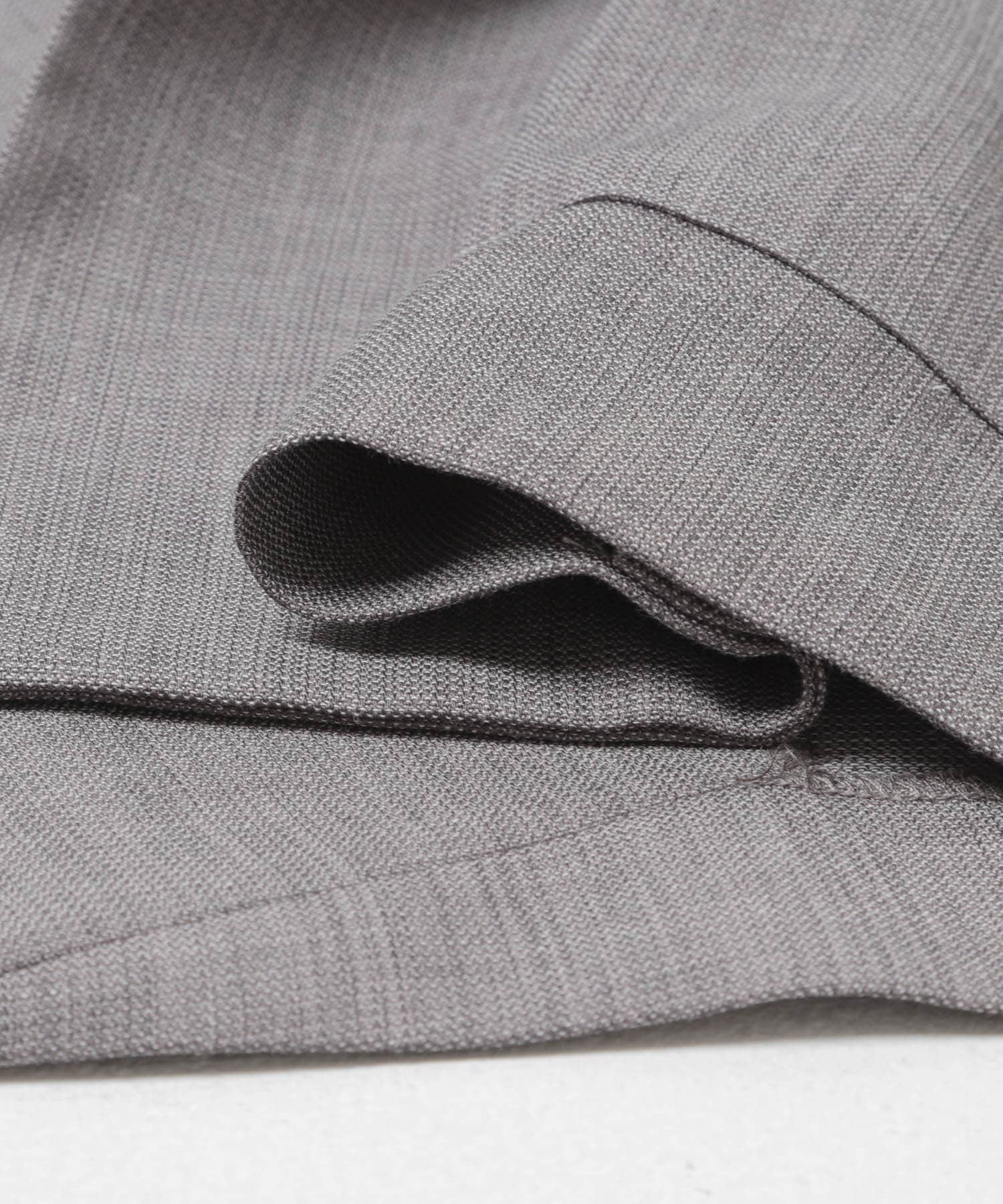 ELENDEEK　BACK CROSS TAILORED JACKET GRY Free