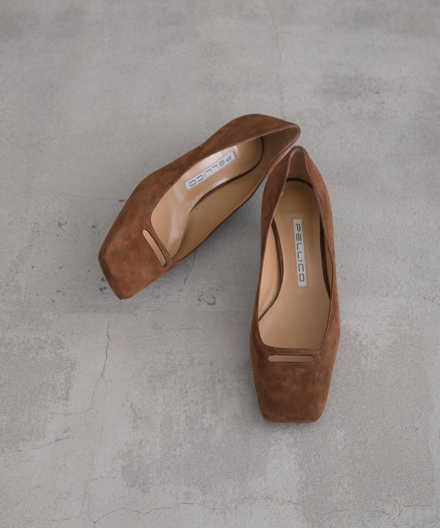 PELLICO　パンプス 76BROWN 36
