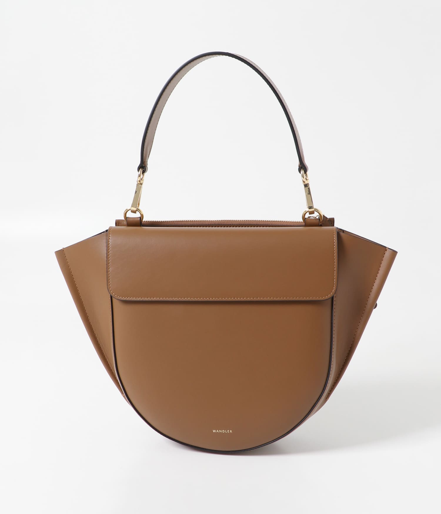 さなめ ELLE ハンドバッグ ベージュ×ブラウン バイカラー WANDLER HORTENSIA BAG(- SADDLE): バッグ｜URBAN RESEARCH公式