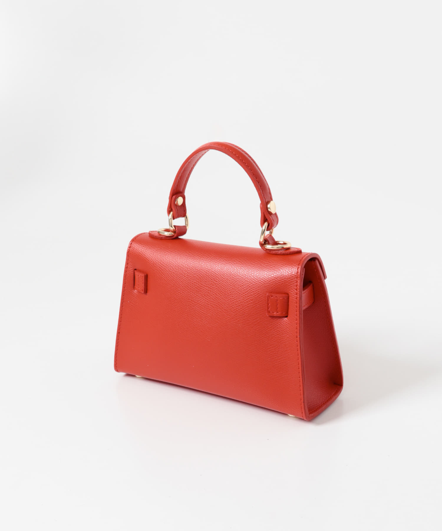 AULENTTI クラスプ トップハンドル バッグ(Free RED): バッグ｜URBAN