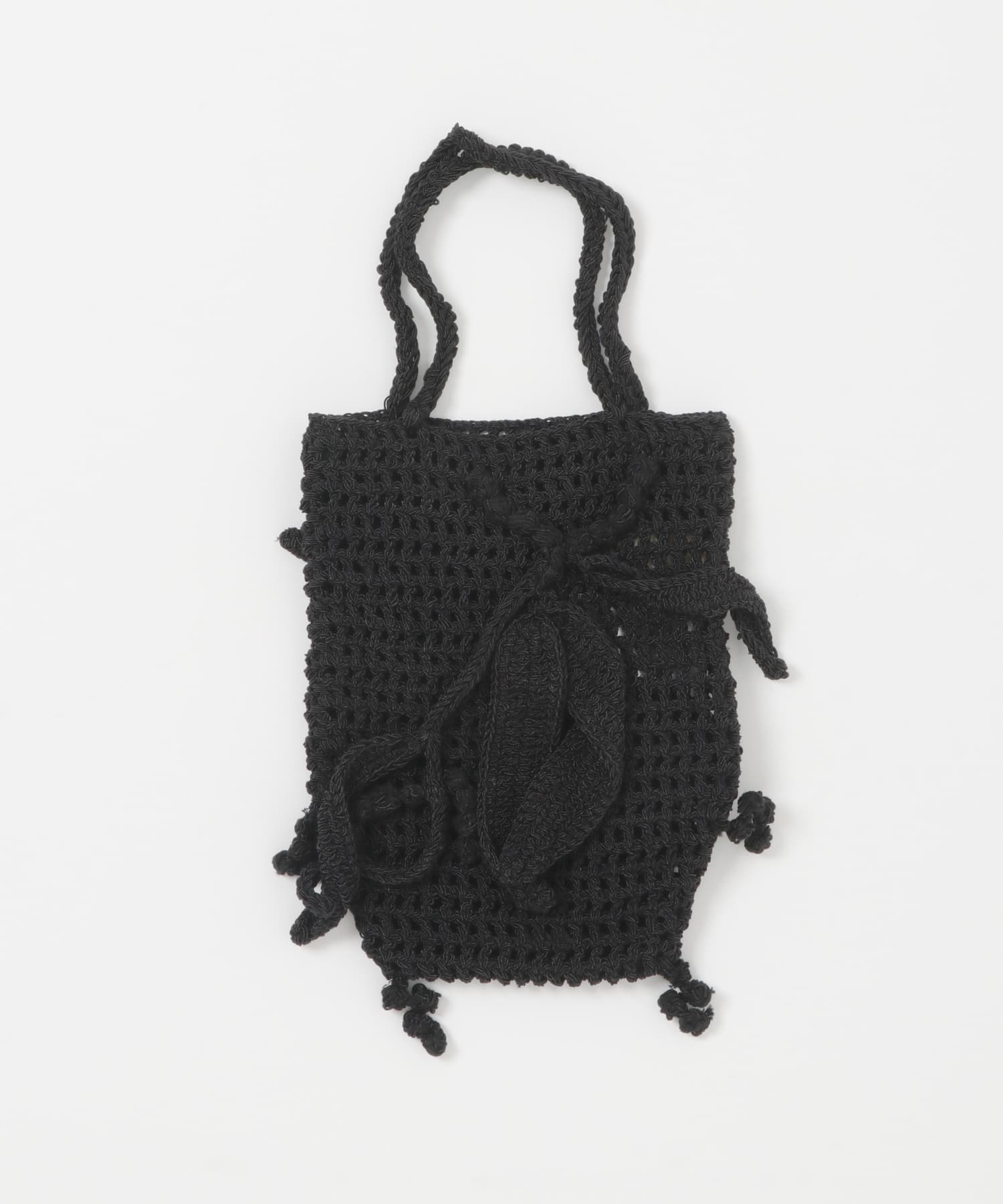 leinwande　WATTLE CROCHET BAG