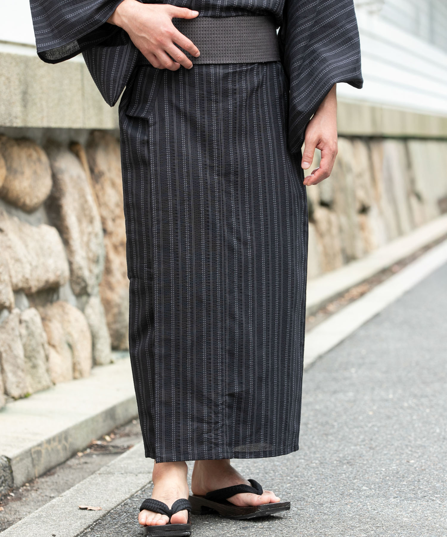 ストライプ黒