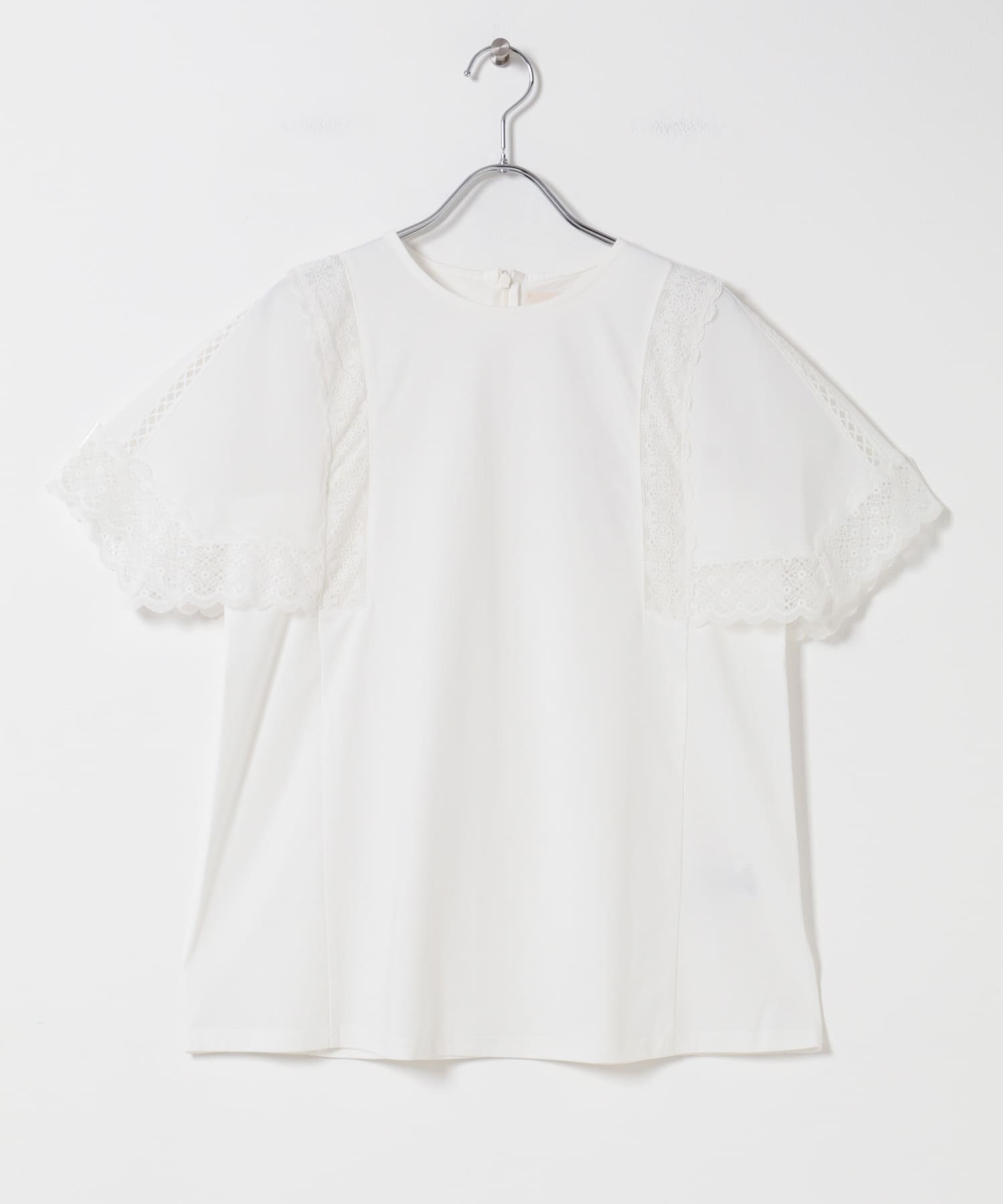 MARILYN MOON　LACED  SLEEVE CUTSEW