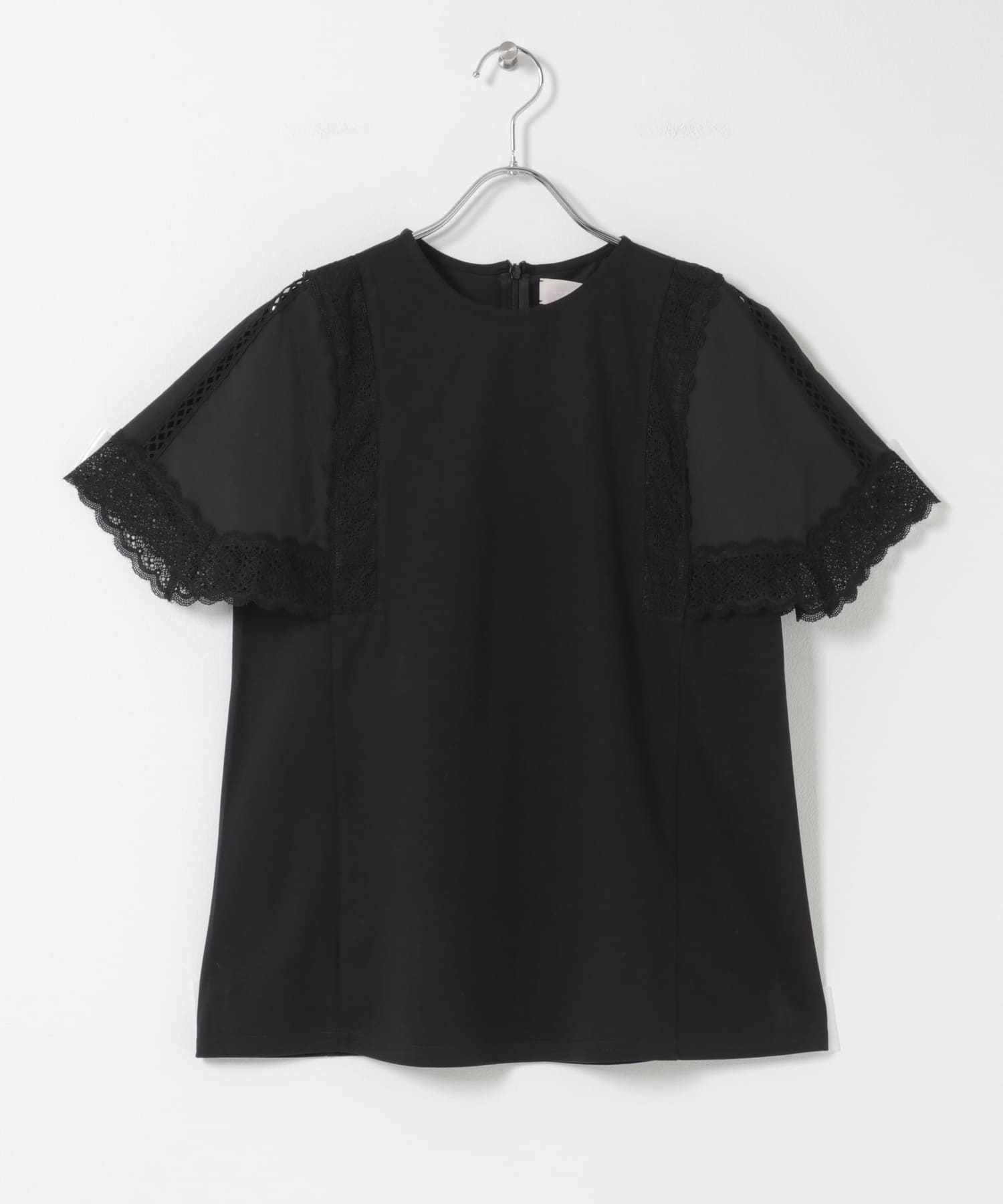 MARILYN MOON　LACED  SLEEVE CUTSEW