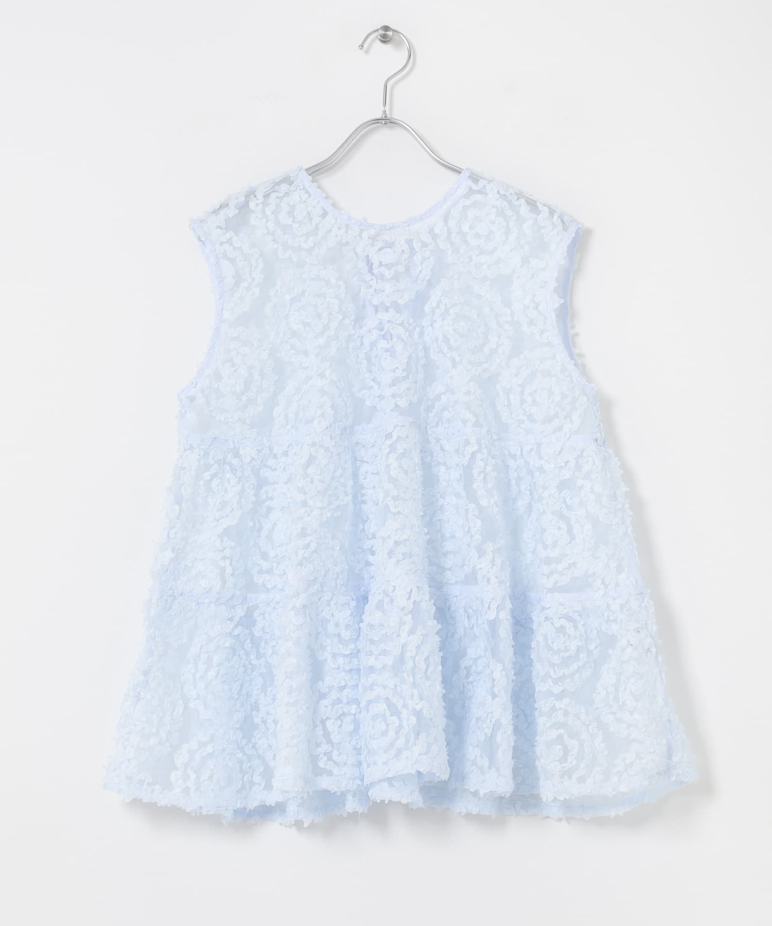 Torrazzo Donna　FLOWER LACE A-LINE TOP