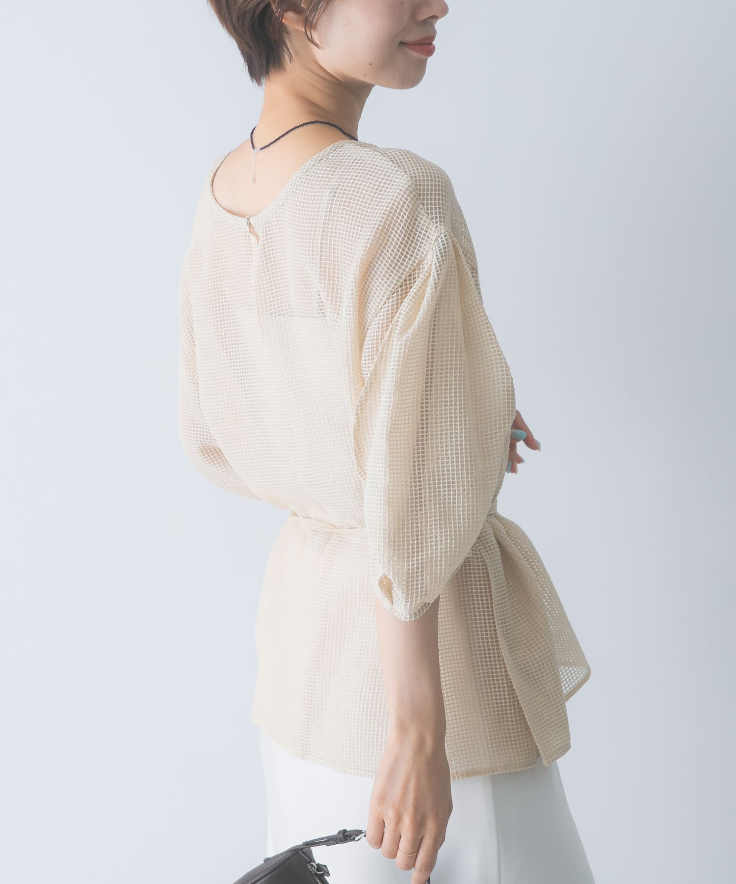 身長：158cm サイズ：Free