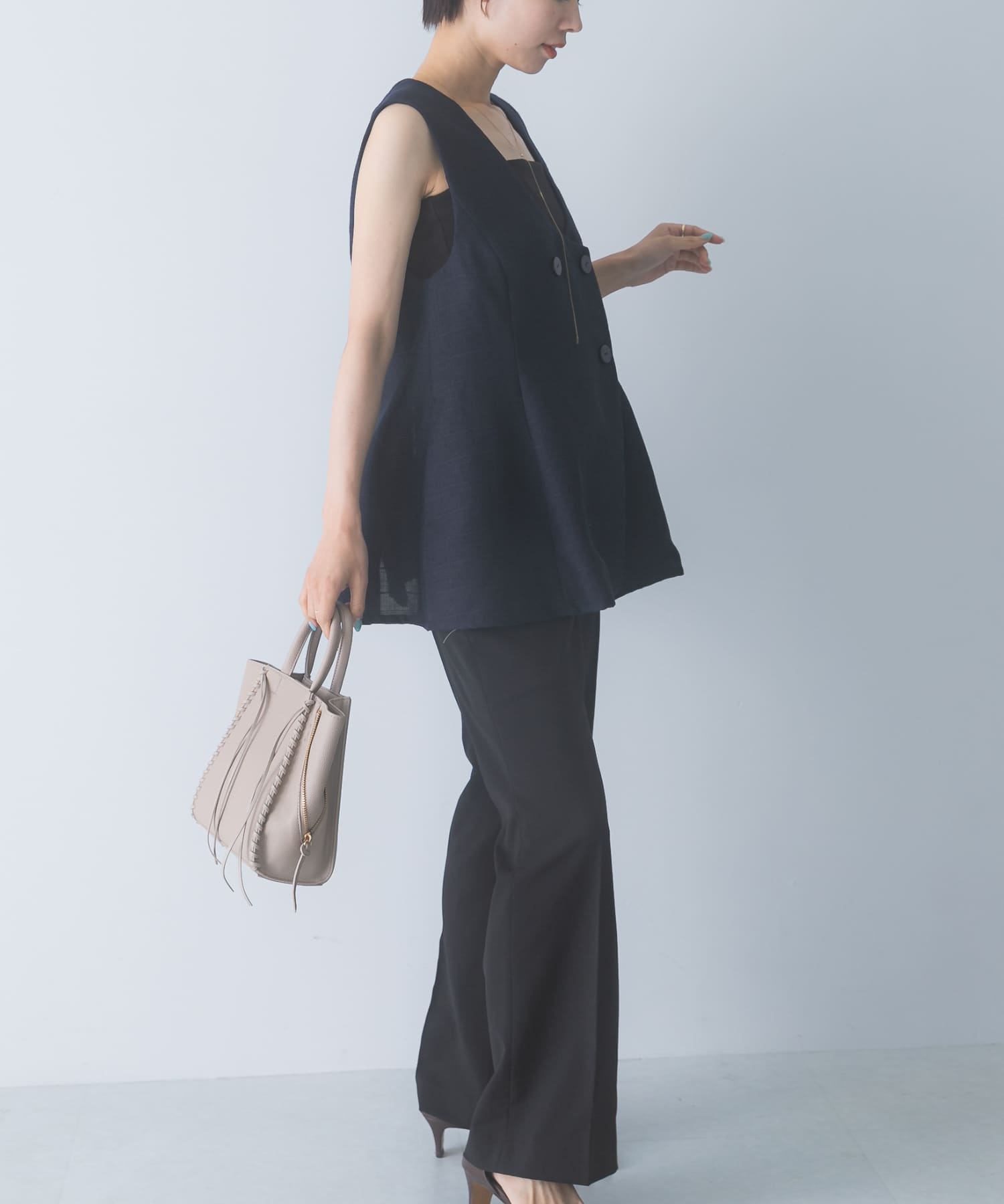 身長：158cm サイズ：Free