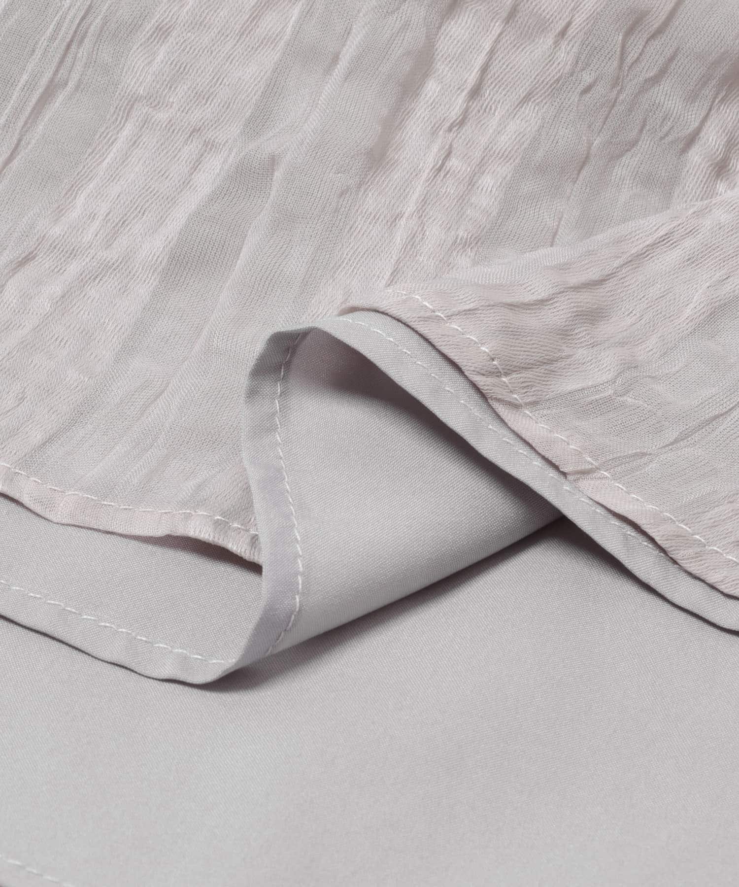 CHIGNON　シアーチェックプリーツスカート LGRAY Free