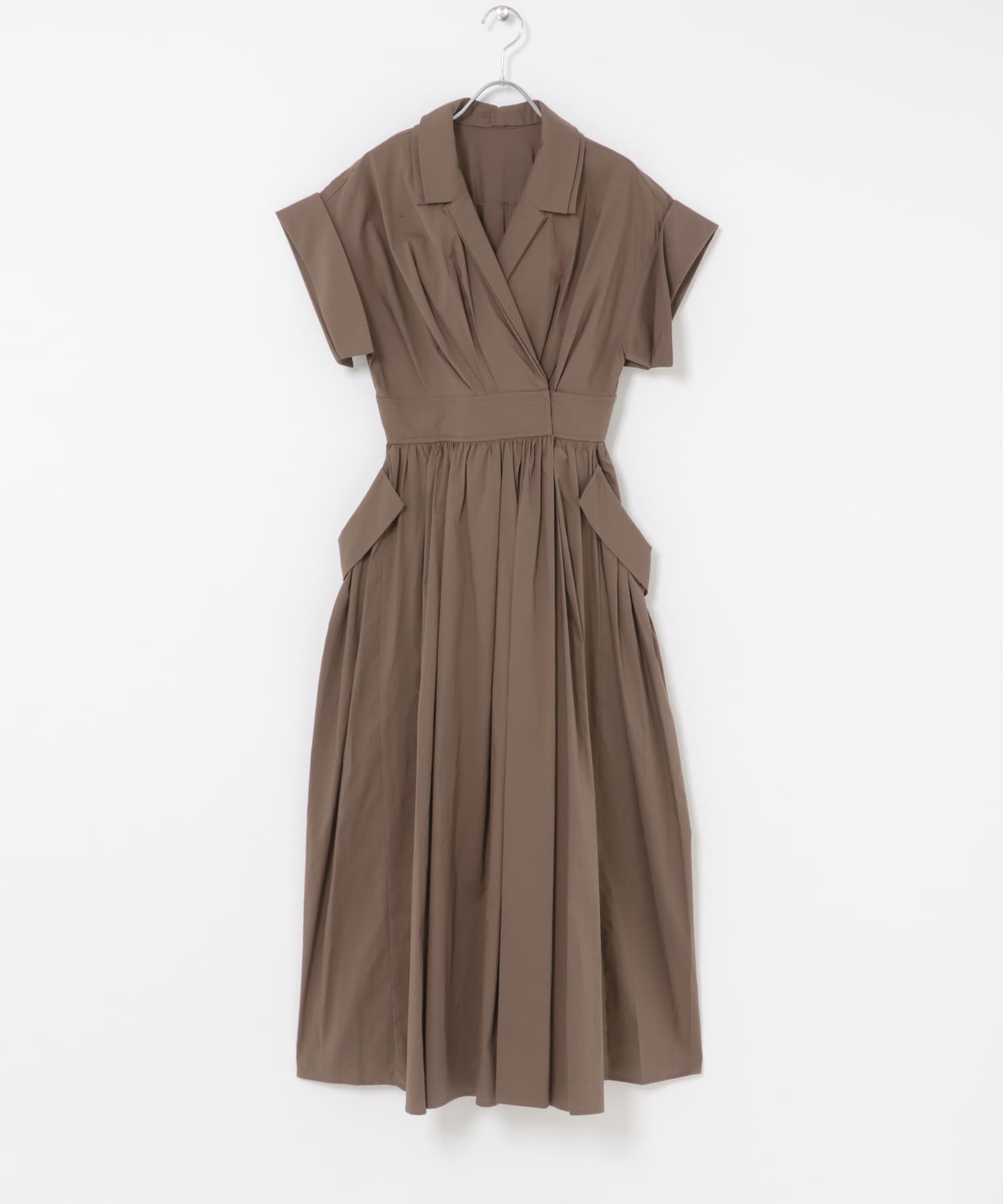 ELENDEEK W COLLAR SHIRT ONE-PIECE(1 MIX): ワンピース｜URBAN