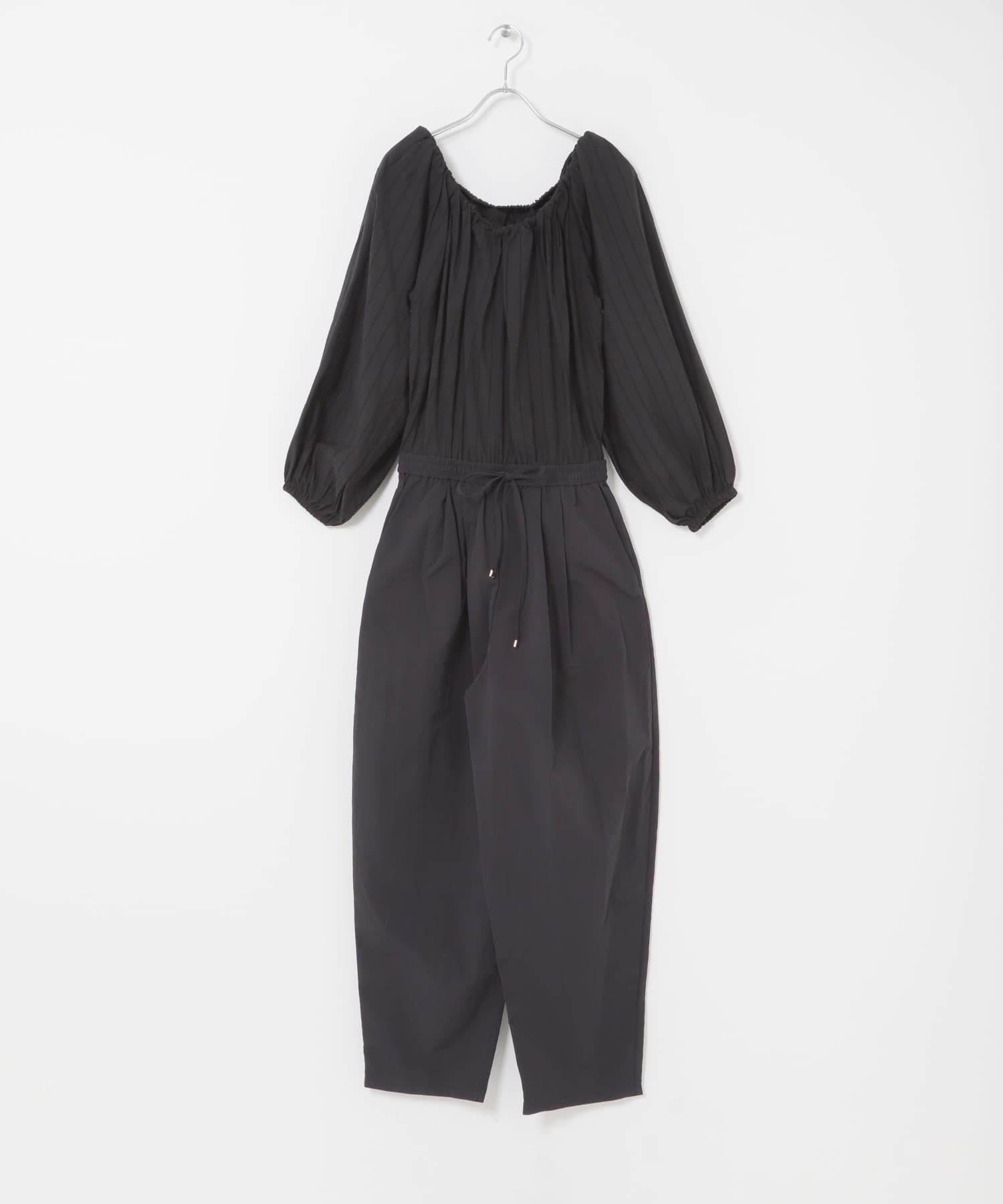 Mewl　オフショルコンビネゾン BLACK 36