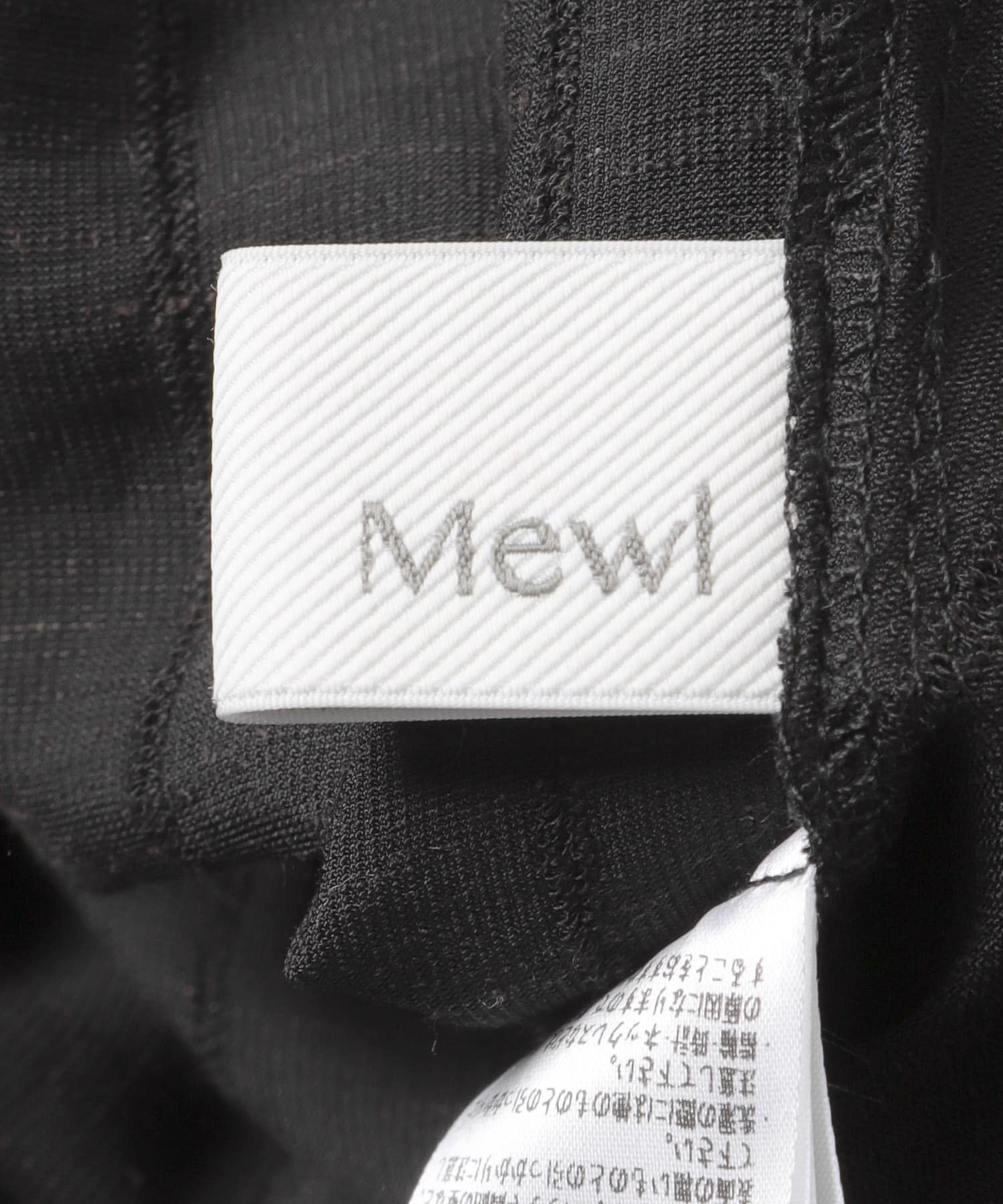 Mewl　オフショルコンビネゾン BLACK 38