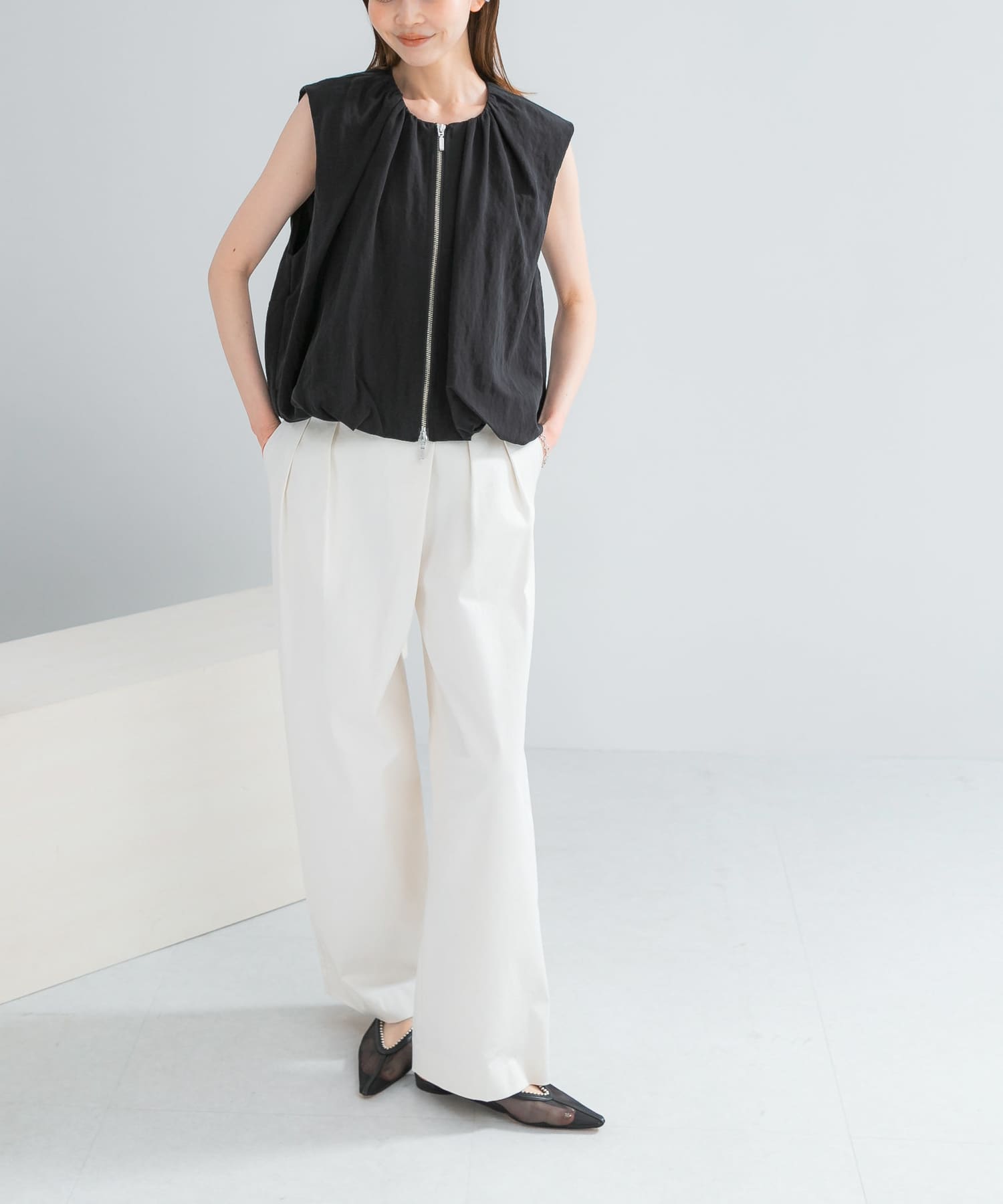 身長：165cm サイズ：Free