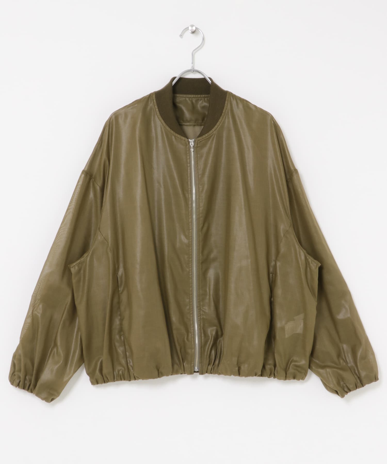 CHIGNON　シアーチンツブルゾン KHAKI Free