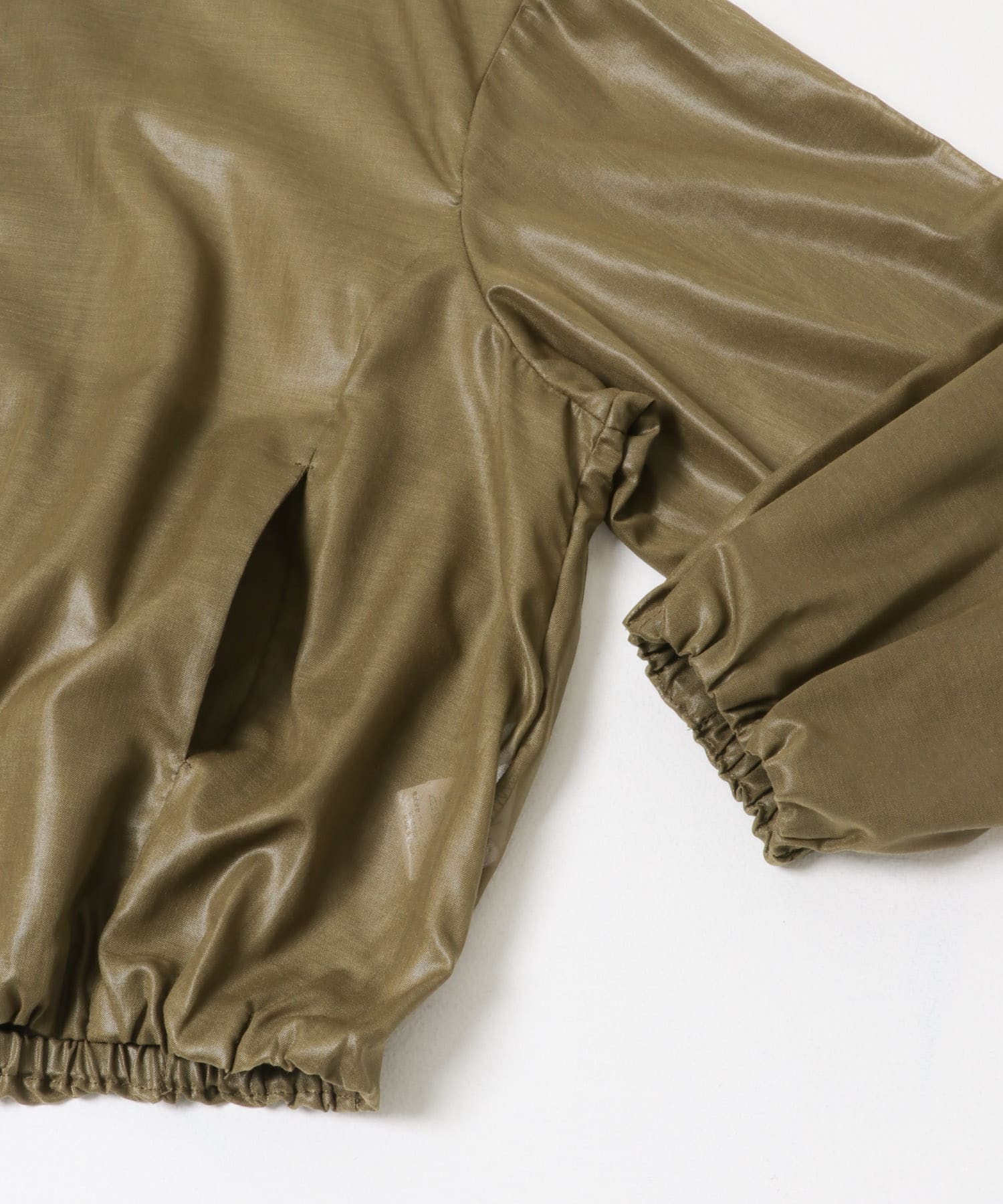 CHIGNON　シアーチンツブルゾン KHAKI Free