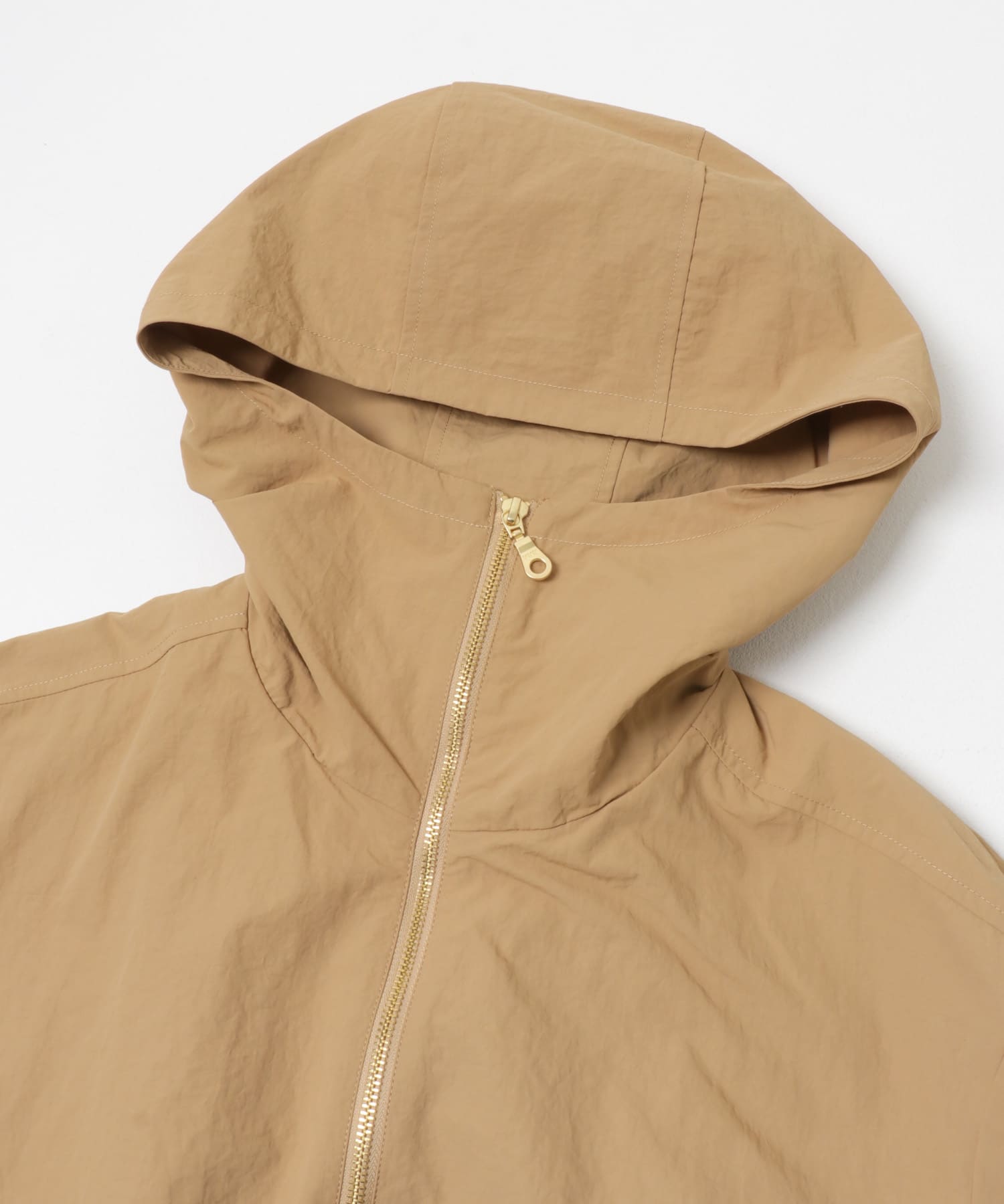 Mewl　フリルマウンテンパーカー BEIGE Free