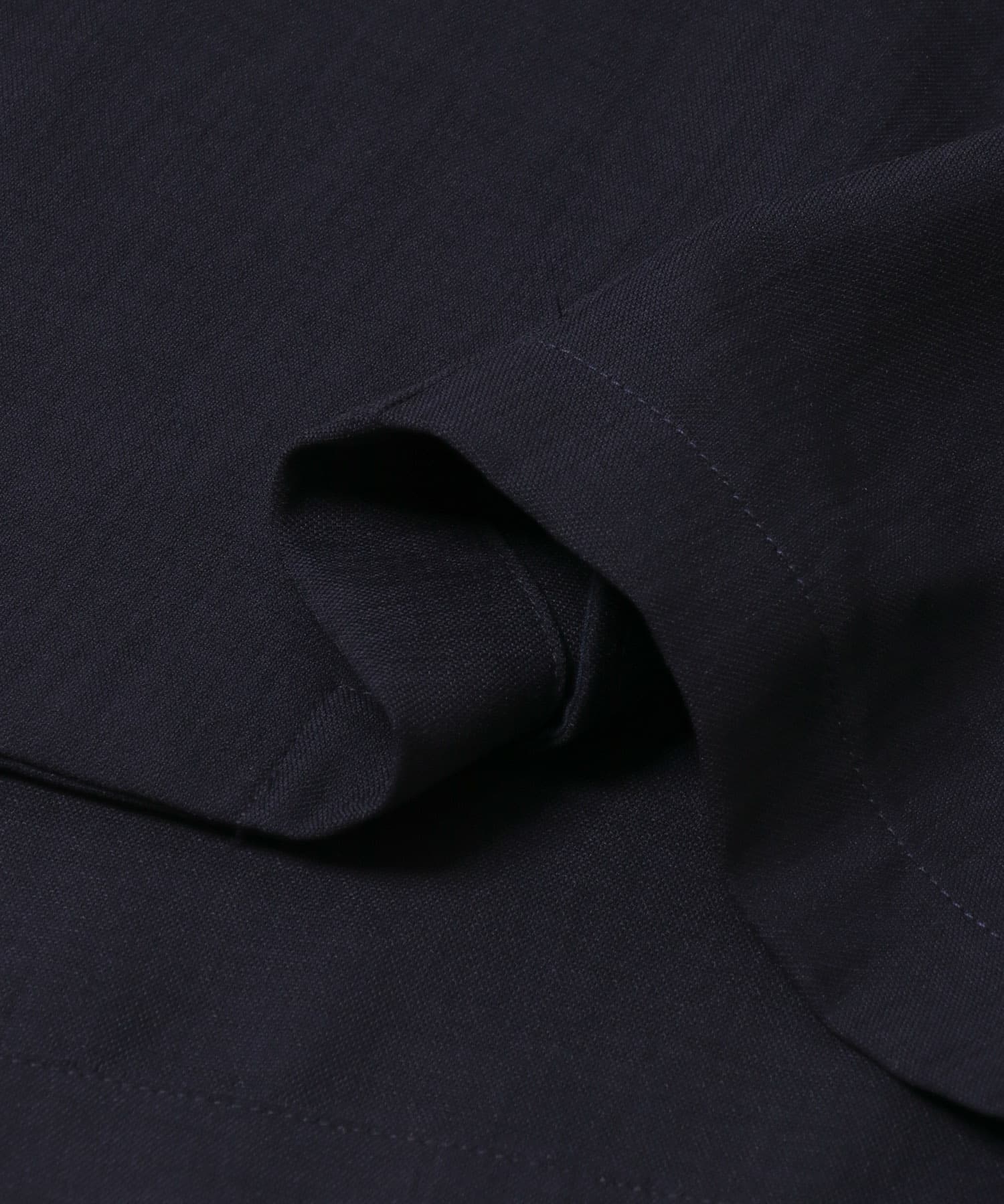 Mewl　シアーテーラードシャツジャケット NAVY Free