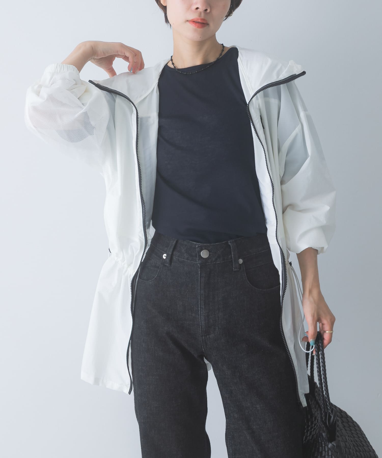 身長：158cm サイズ：Free