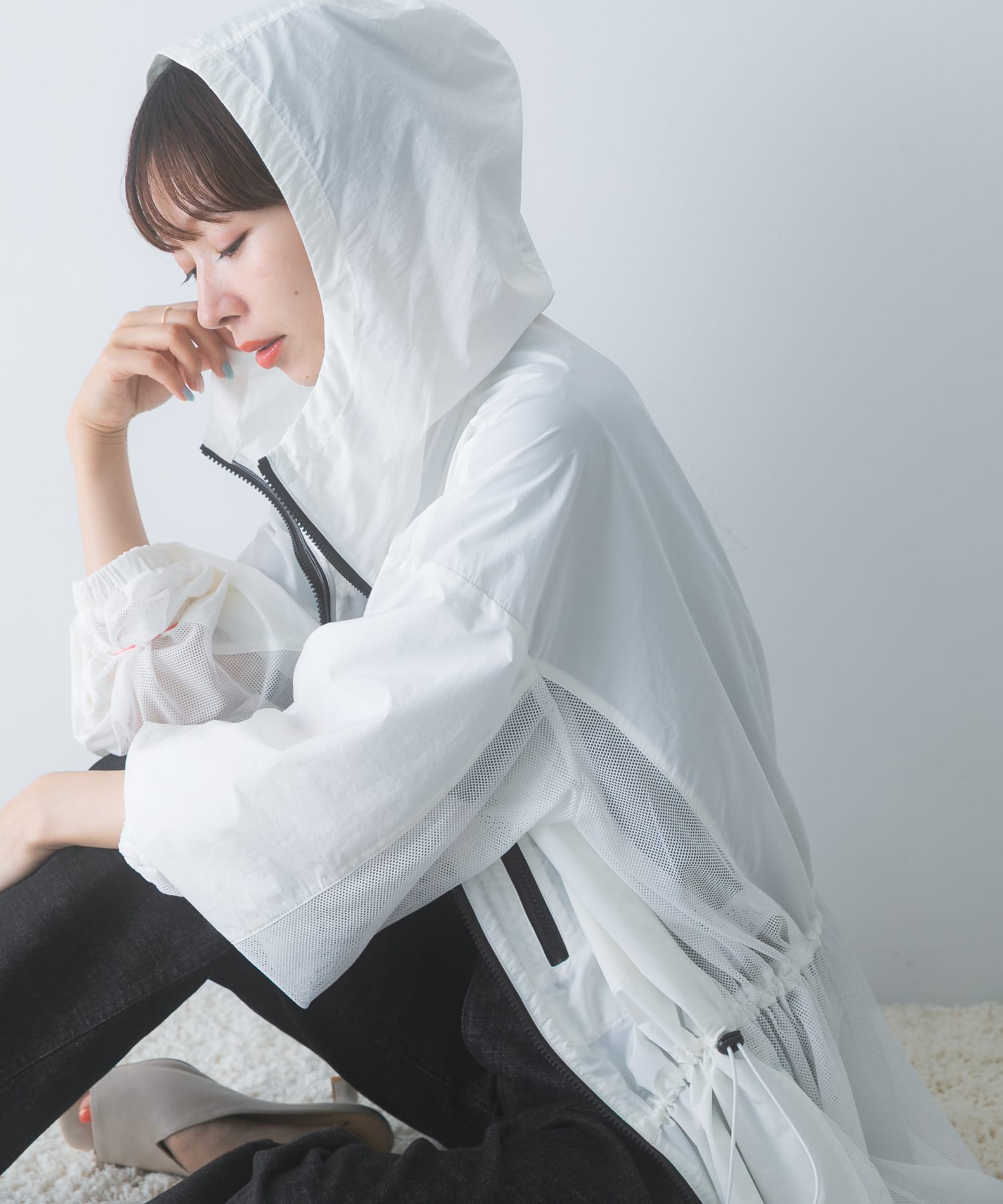 身長：158cm サイズ：Free