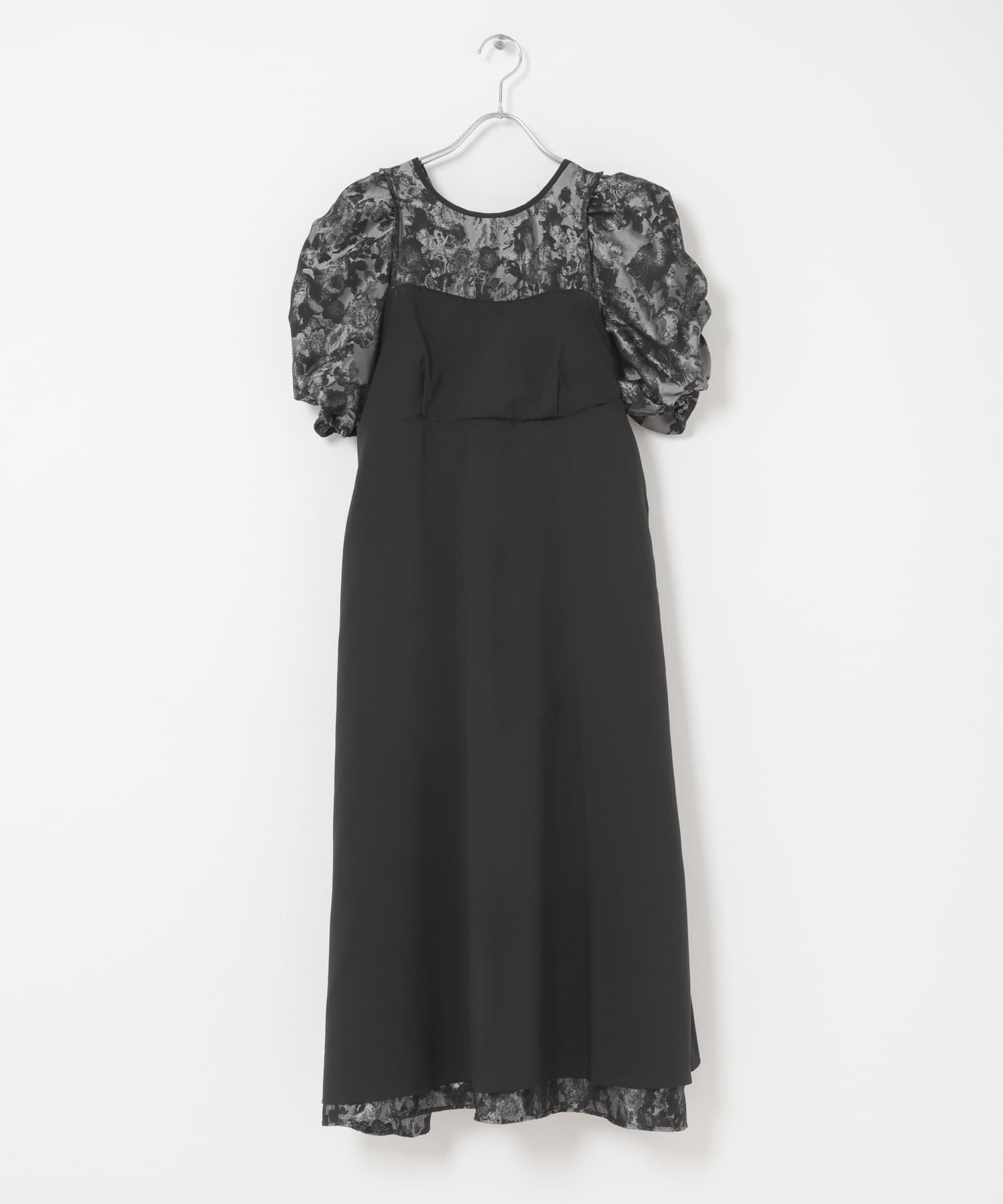 ANDRESD JACQUARD DRESS(M-TALL L.GRAY): ドレスライン｜URBAN
