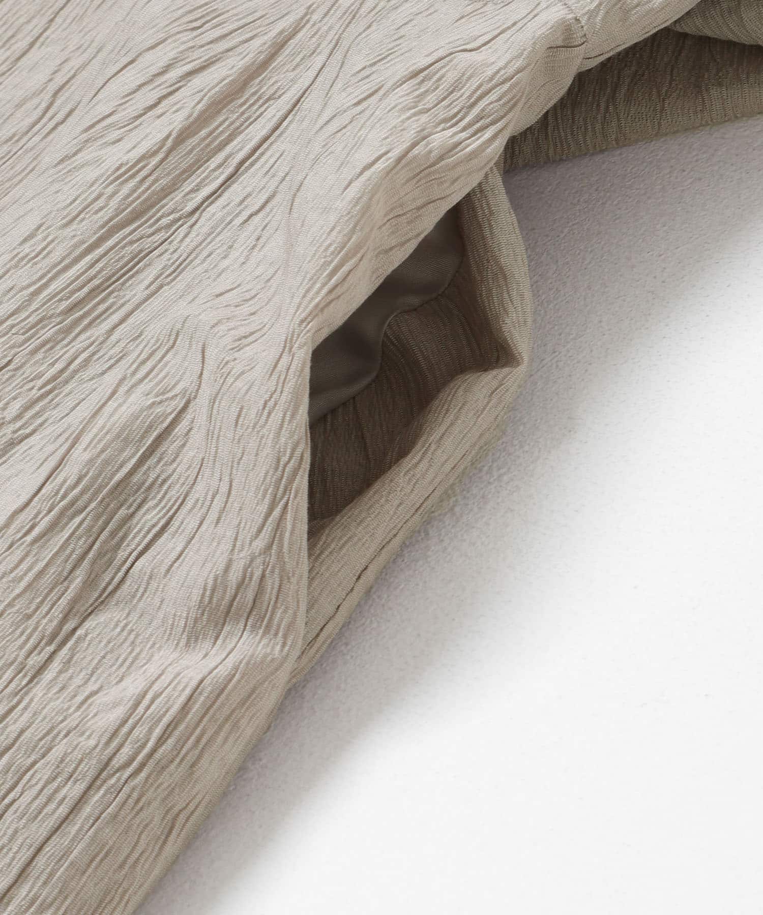 kaene　レイヤードペプラムドレス light gray S