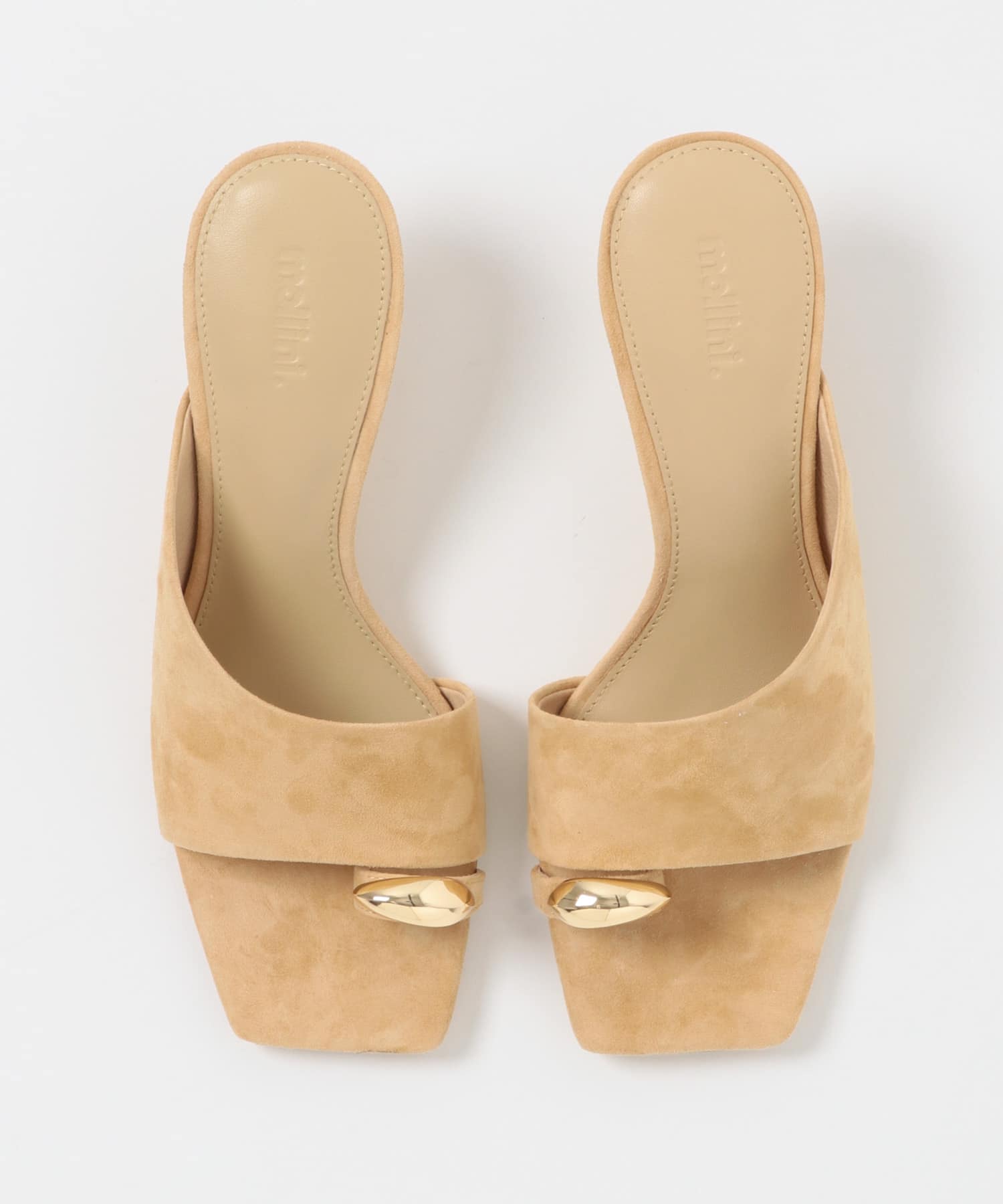 Mollini　スエードミュール DESERT SUE 36