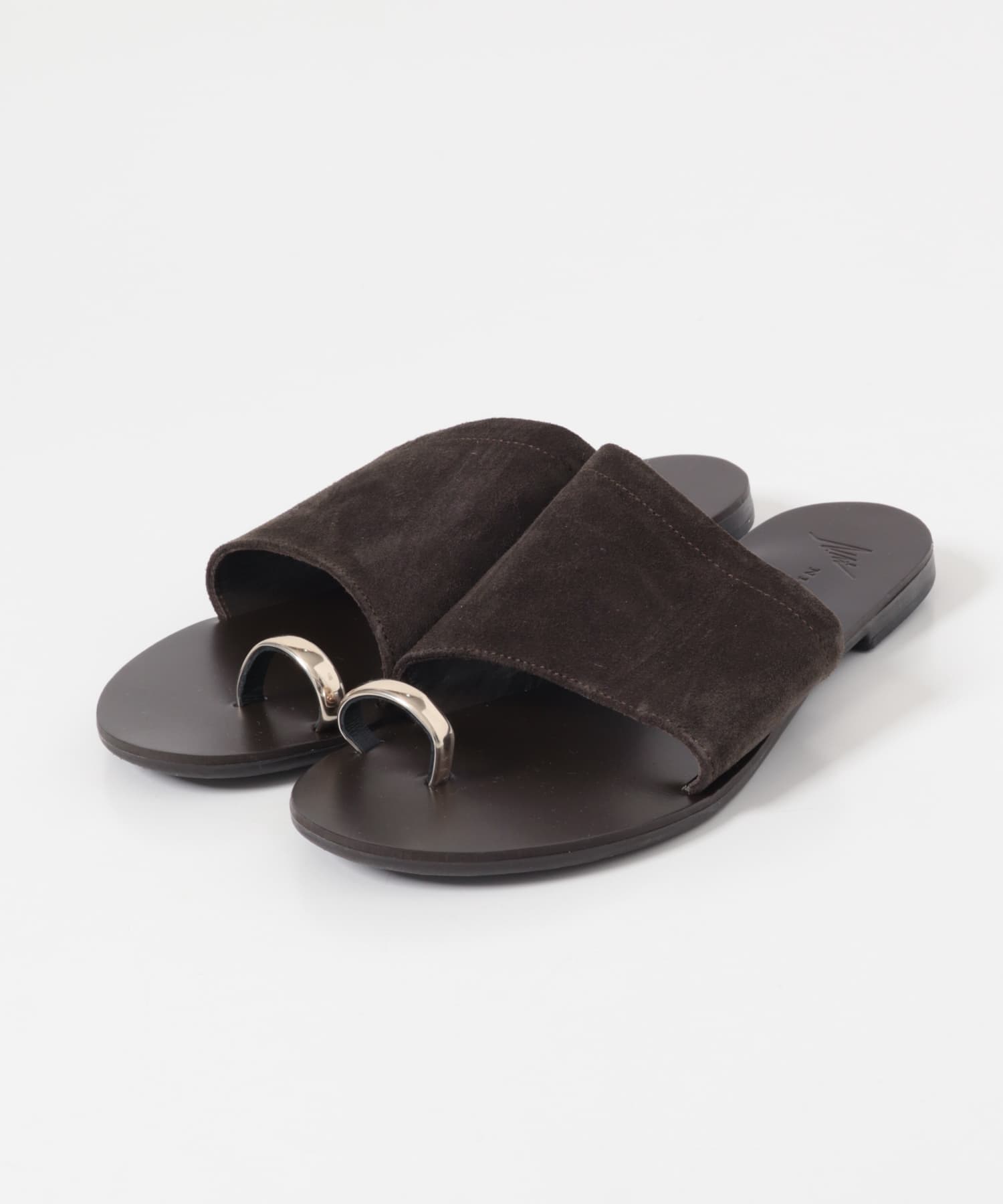 NICOLAS LAINAS　ゴールドポイントサンダル GOLDDKBRN 36