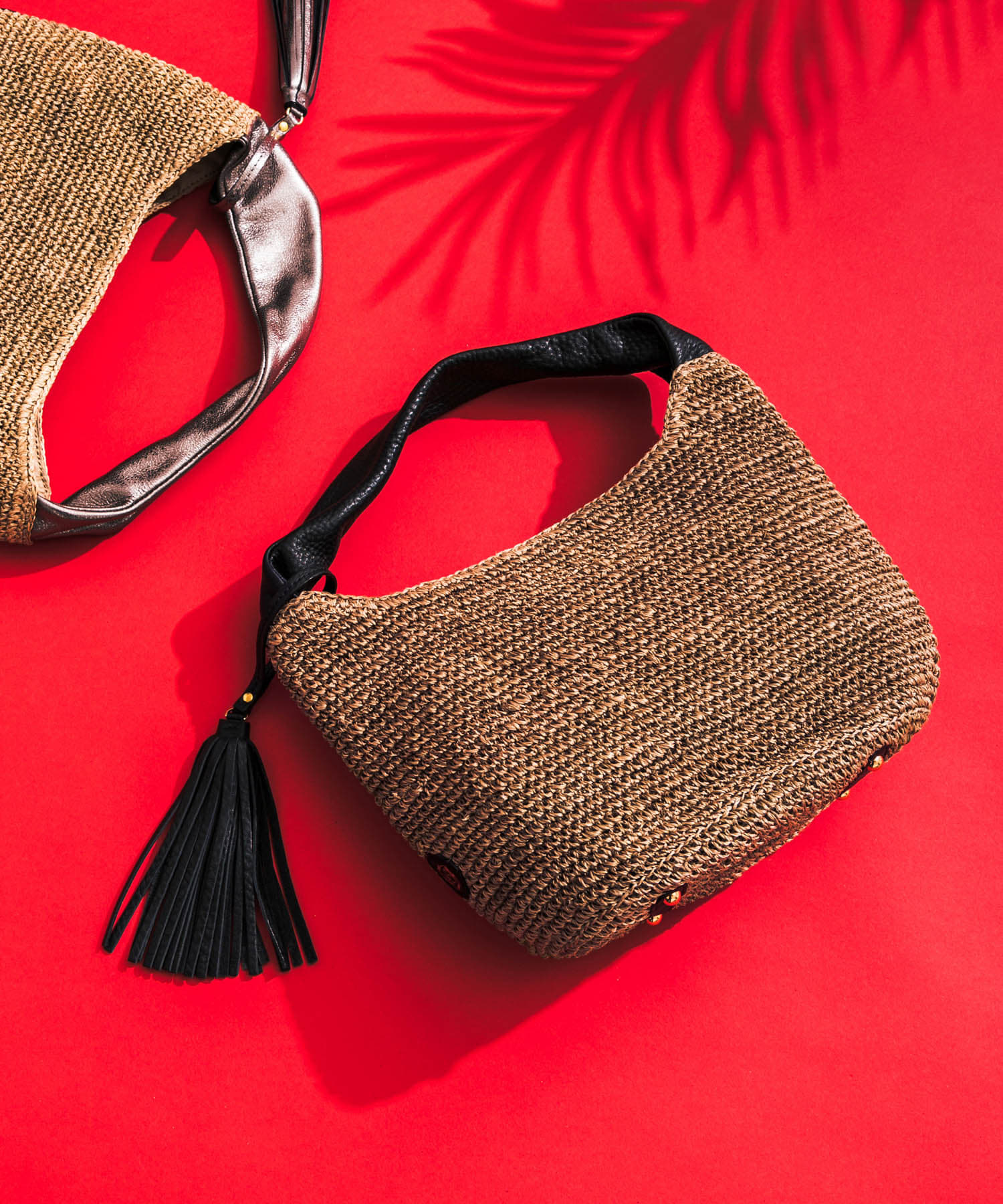 VIOLAd’ORO　アバカワンショルダーバッグ