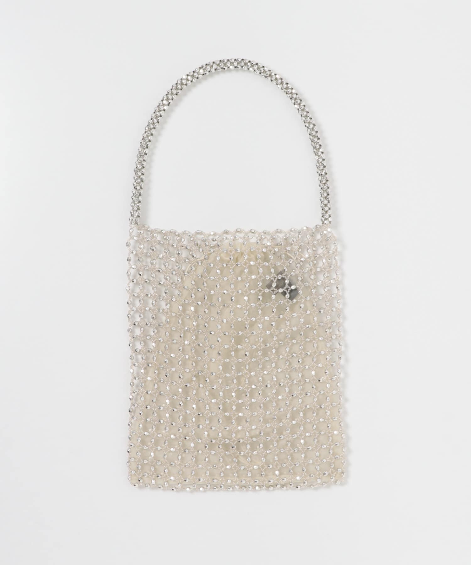 BAGMATI　ビーズバッグ WHITEGOLD Free