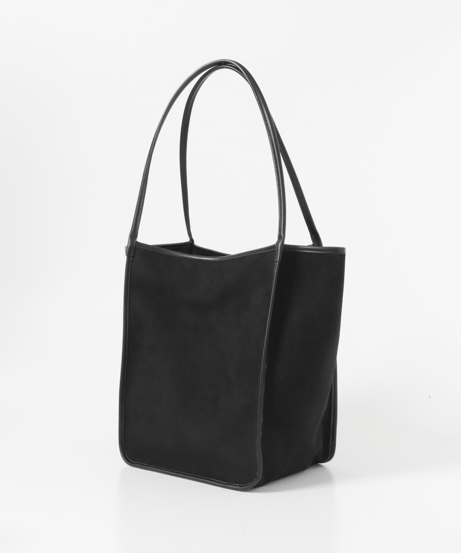 IOMMI　パイピングハンドルバッグ BLACK Free