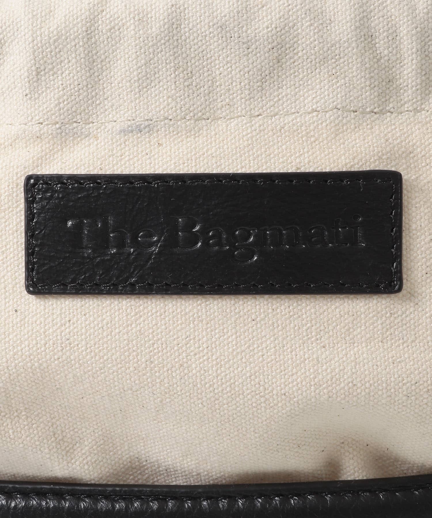 BAGMATI　カットワークショルダーバッグ BLACK Free