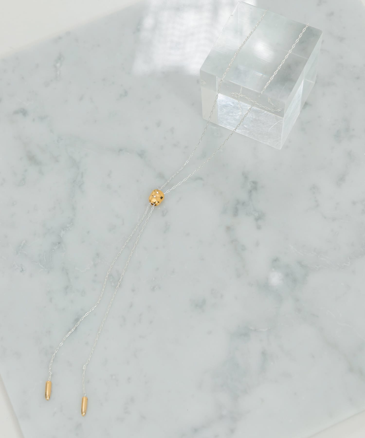 in mood　SLIDE CHAIN NECKLACE