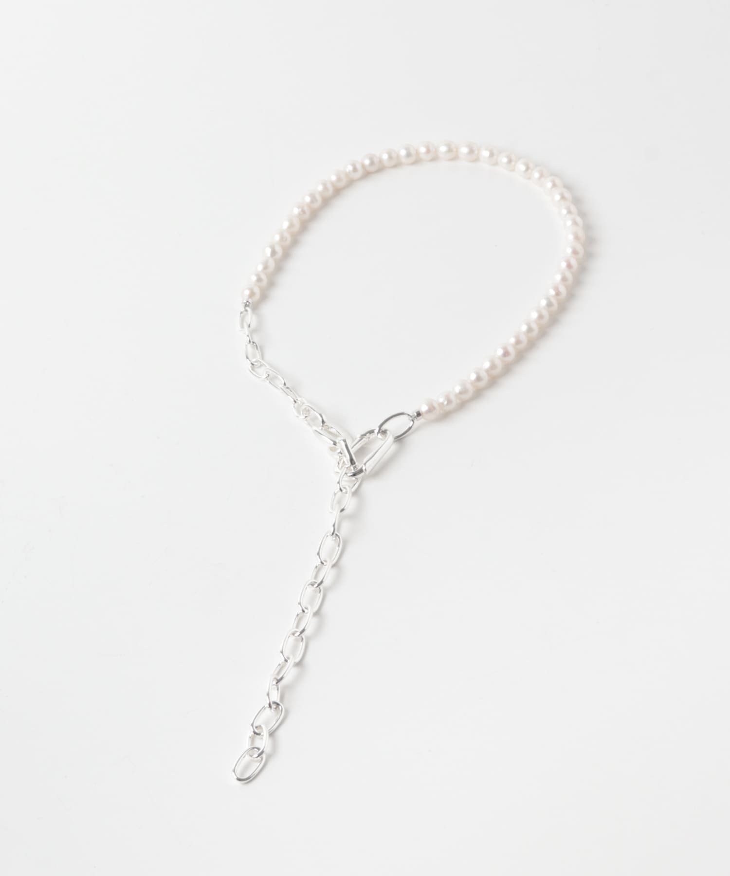 in mood　CLIP PEARL NECKLACE