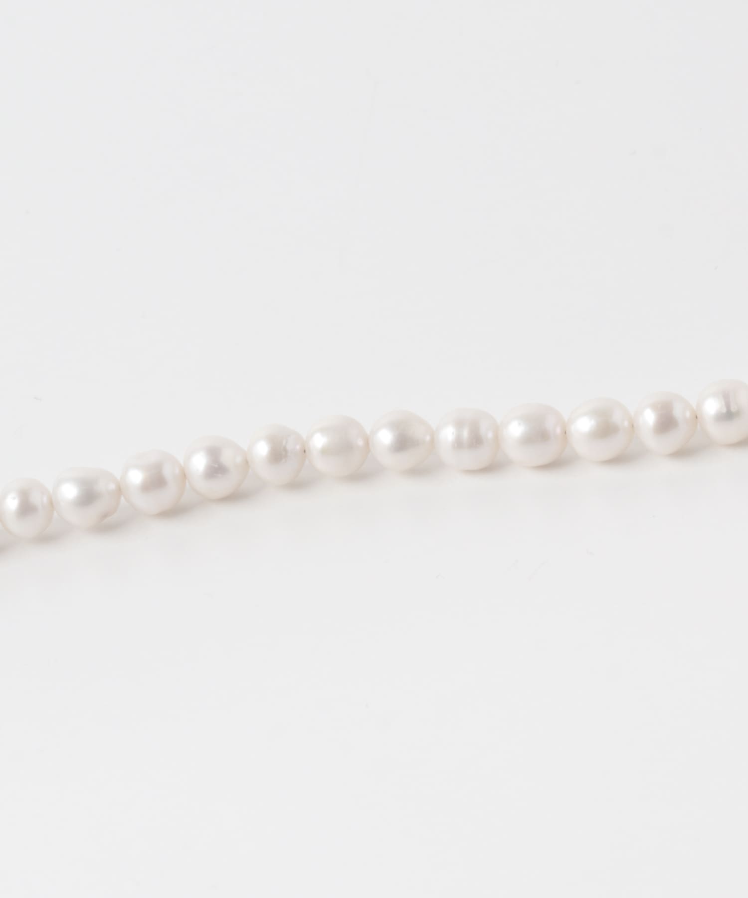 in mood　CLIP PEARL NECKLACE SV -