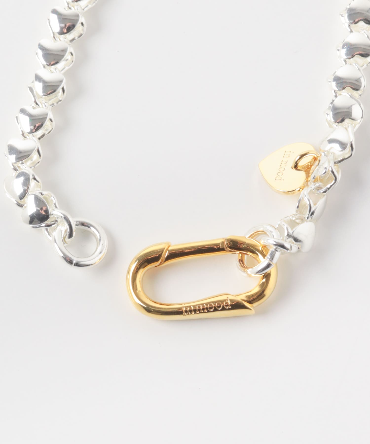 in mood　CLIP HEART BRACELET MIX -
