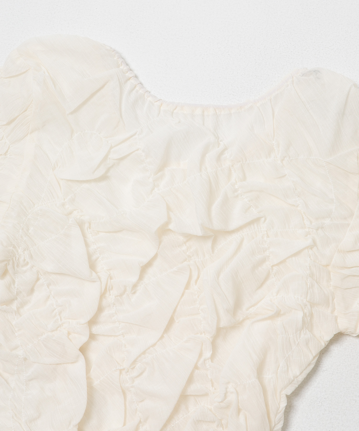 Mewl　シャーリングTOPS OWHITE Free