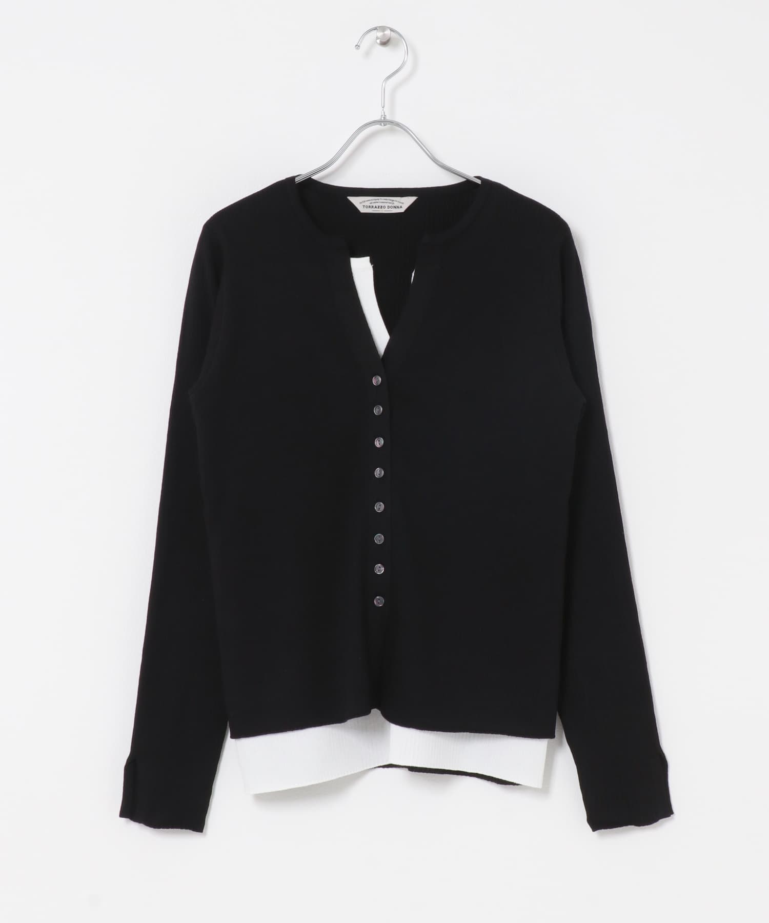 Torrazzo Donna　LAYERED V-NECK TOP