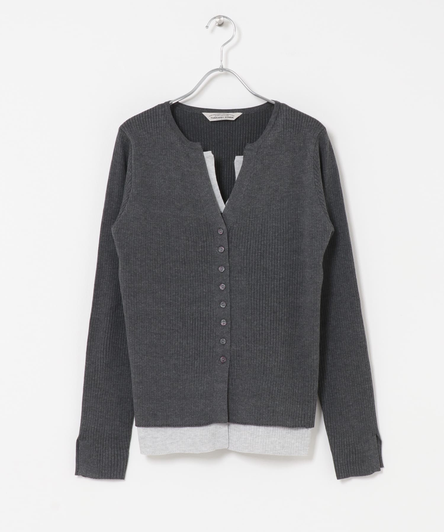 Torrazzo Donna　LAYERED V-NECK TOP