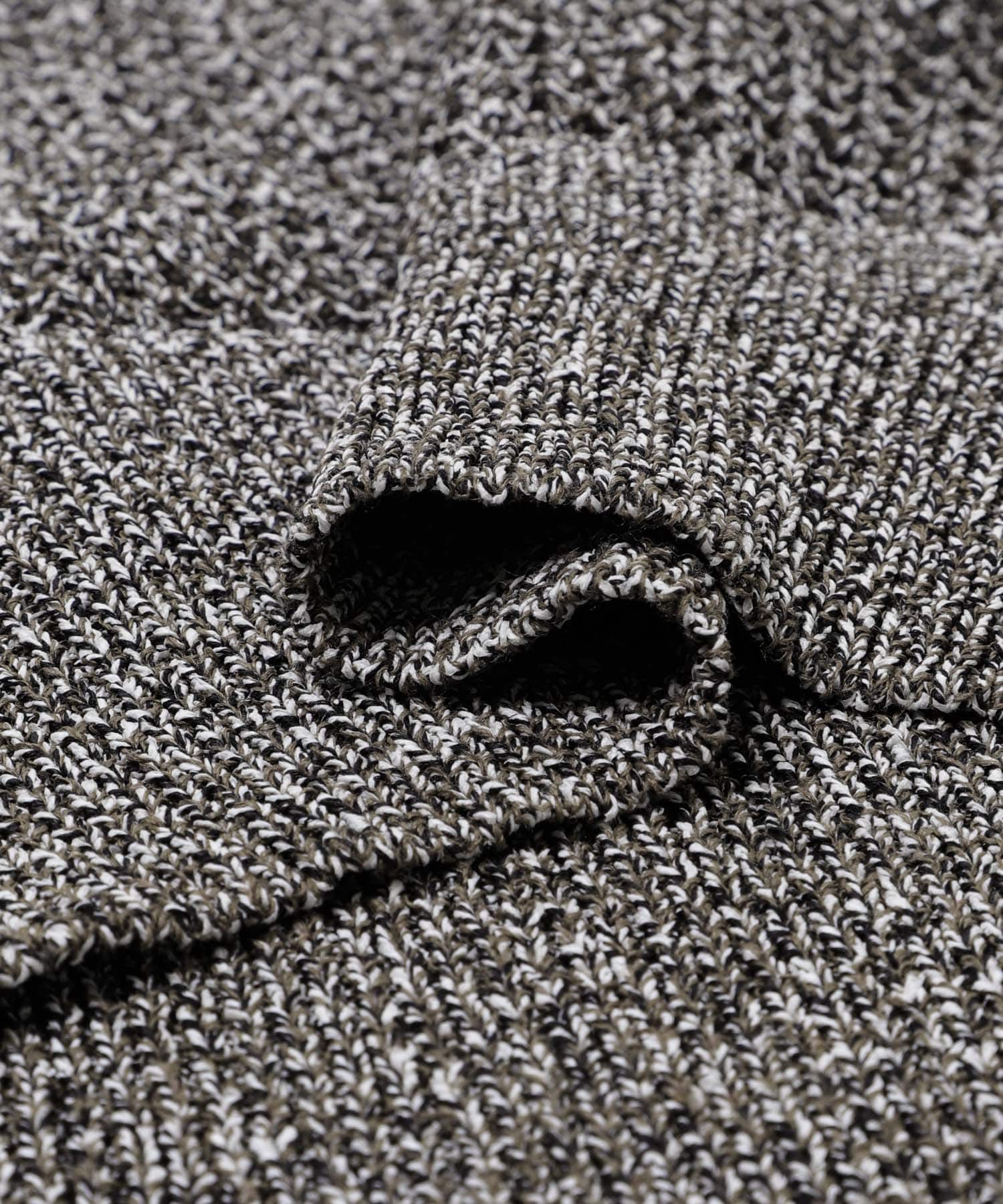 ELENDEEK　MELANGE MESH KNIT GRY Free